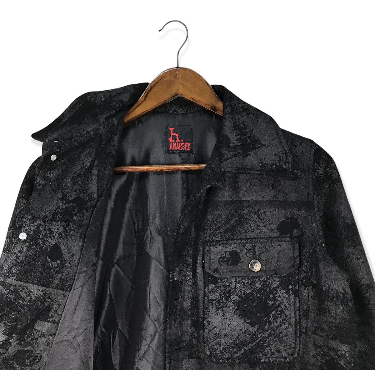 Japanese Brand ❗️RARE❗️Anarchy Mad Punk Long Jacket Size US M / EU 48-50 / 2 - 7 Thumbnail