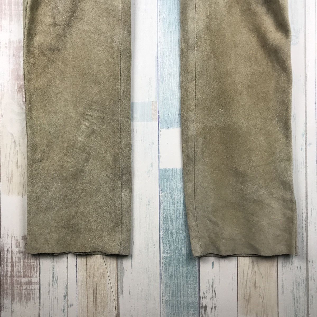 Genuine Leather Vintage Ballow Cow Leather Pants Size US 30 / EU 46 - 5 Thumbnail