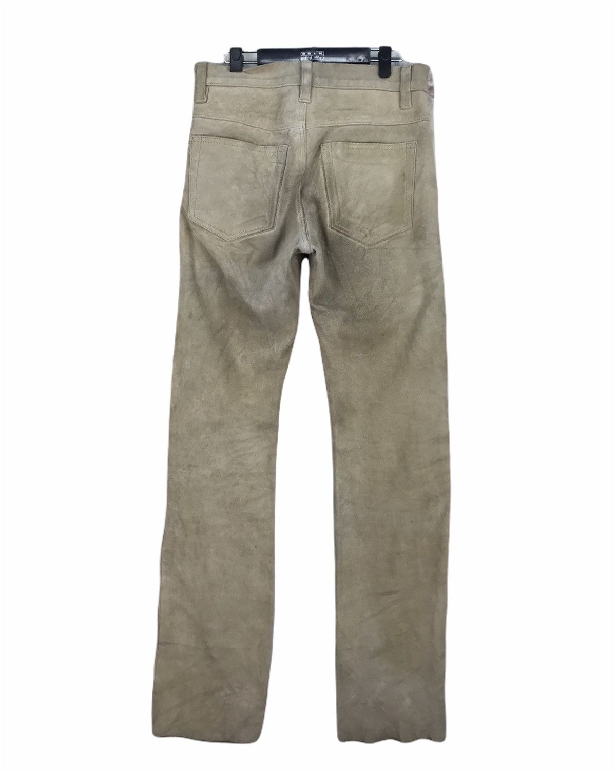 Genuine Leather Vintage Ballow Cow Leather Pants Size US 30 / EU 46 - 3 Thumbnail