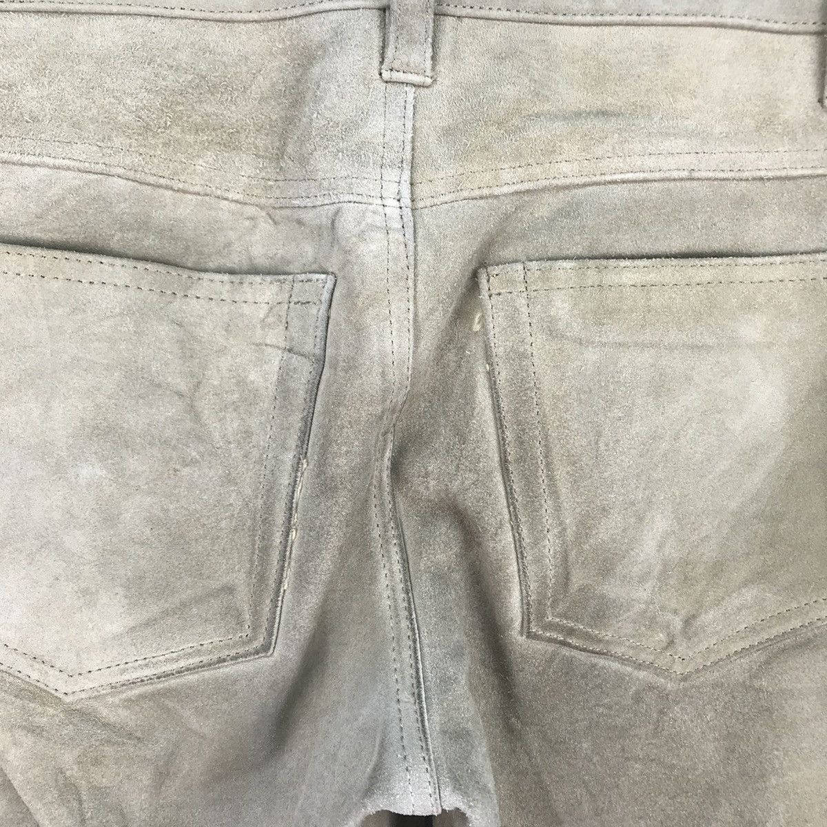 Genuine Leather Vintage Ballow Cow Leather Pants Size US 30 / EU 46 - 6 Thumbnail