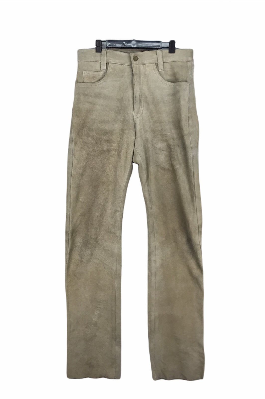 Genuine Leather Vintage Ballow Cow Leather Pants Size US 30 / EU 46 - 1 Thumbnail