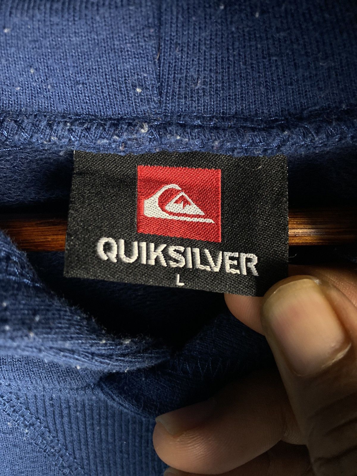 Quiksilver Vintage Quiksilver Hoodie Size US L / EU 52-54 / 3 - 6 Thumbnail
