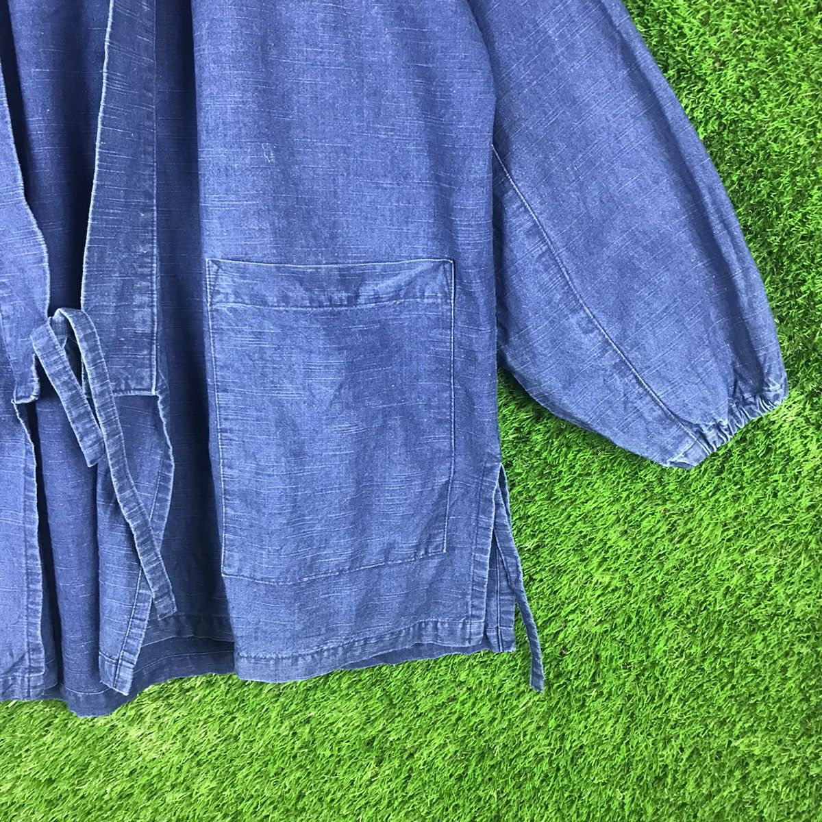 Japanese Brand Vintage Denim Kimono Japanese Traditional Size US M / EU 48-50 / 2 - 3 Thumbnail