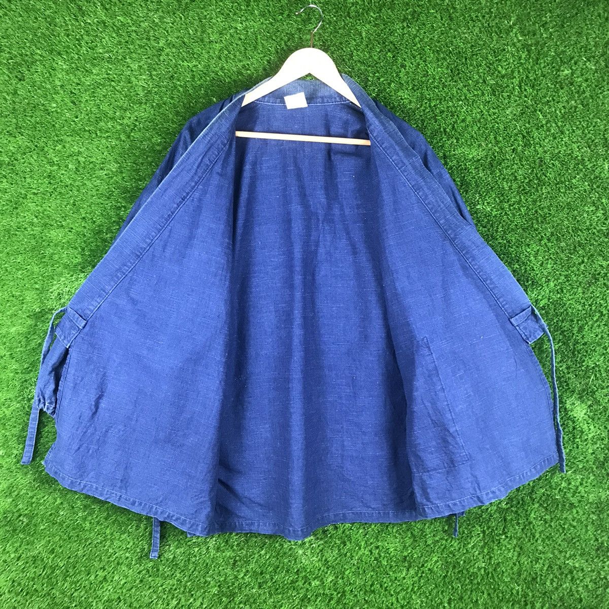 Japanese Brand Vintage Denim Kimono Japanese Traditional Size US M / EU 48-50 / 2 - 4 Thumbnail
