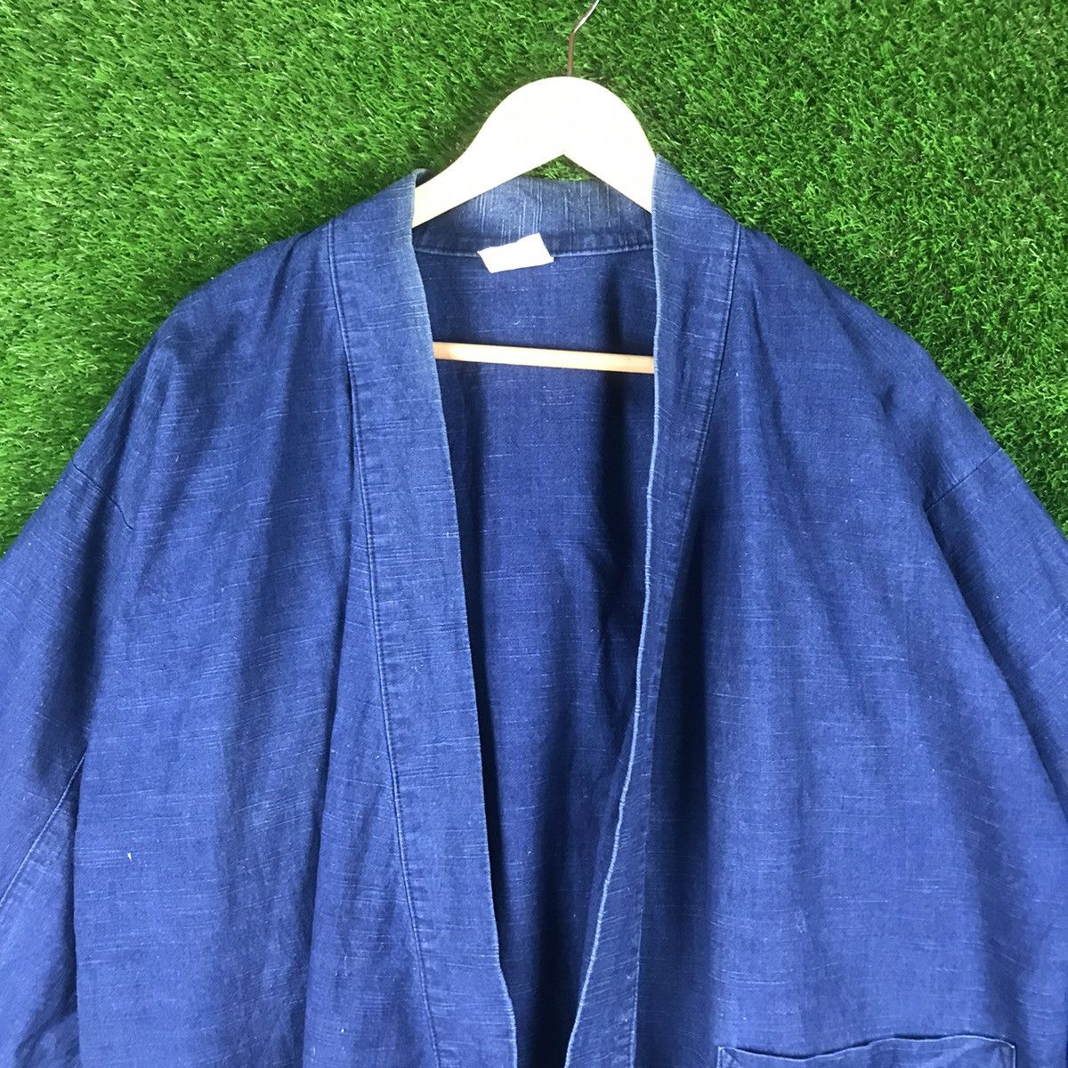 Japanese Brand Vintage Denim Kimono Japanese Traditional Size US M / EU 48-50 / 2 - 2 Thumbnail
