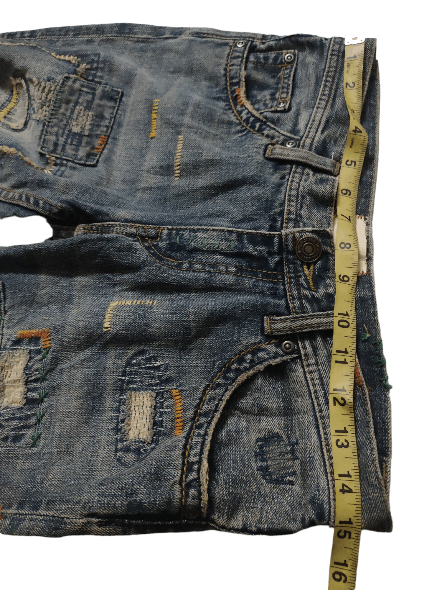 Japanese Brand Denime Jeans 'ar' Patchwork Inspired UNDERCOVER Design Size US 30 / EU 46 - 5 Thumbnail