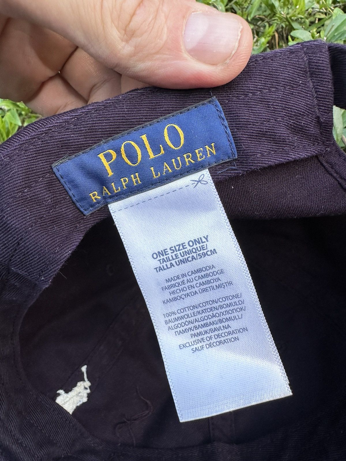 Japanese Brand Polo Ralph Lauren y2k vintage cap Size ONE SIZE - 7 Thumbnail