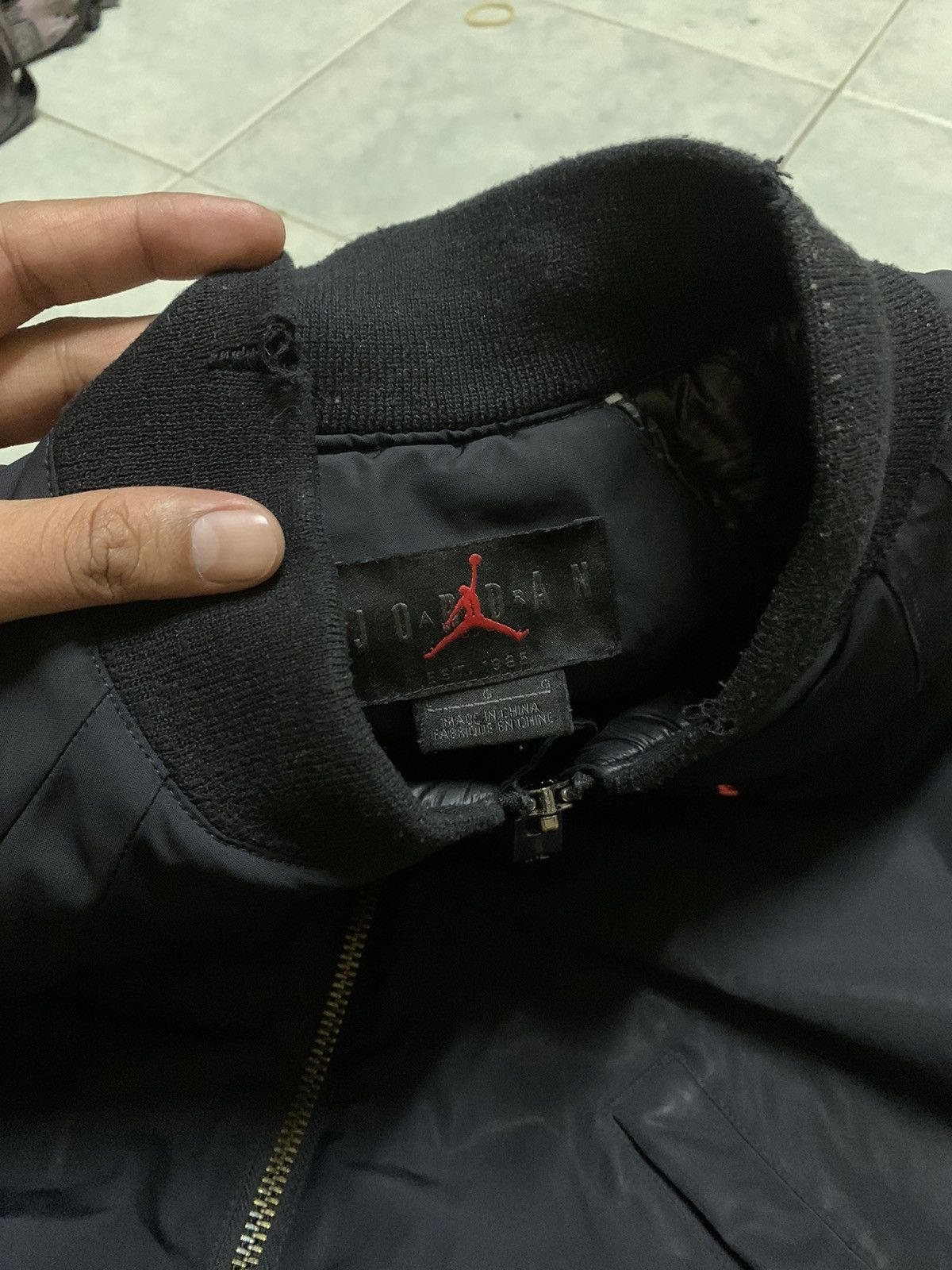 Nike Air Jordan Retro Bomber Jacket Size US L / EU 52-54 / 3 - 13 Thumbnail