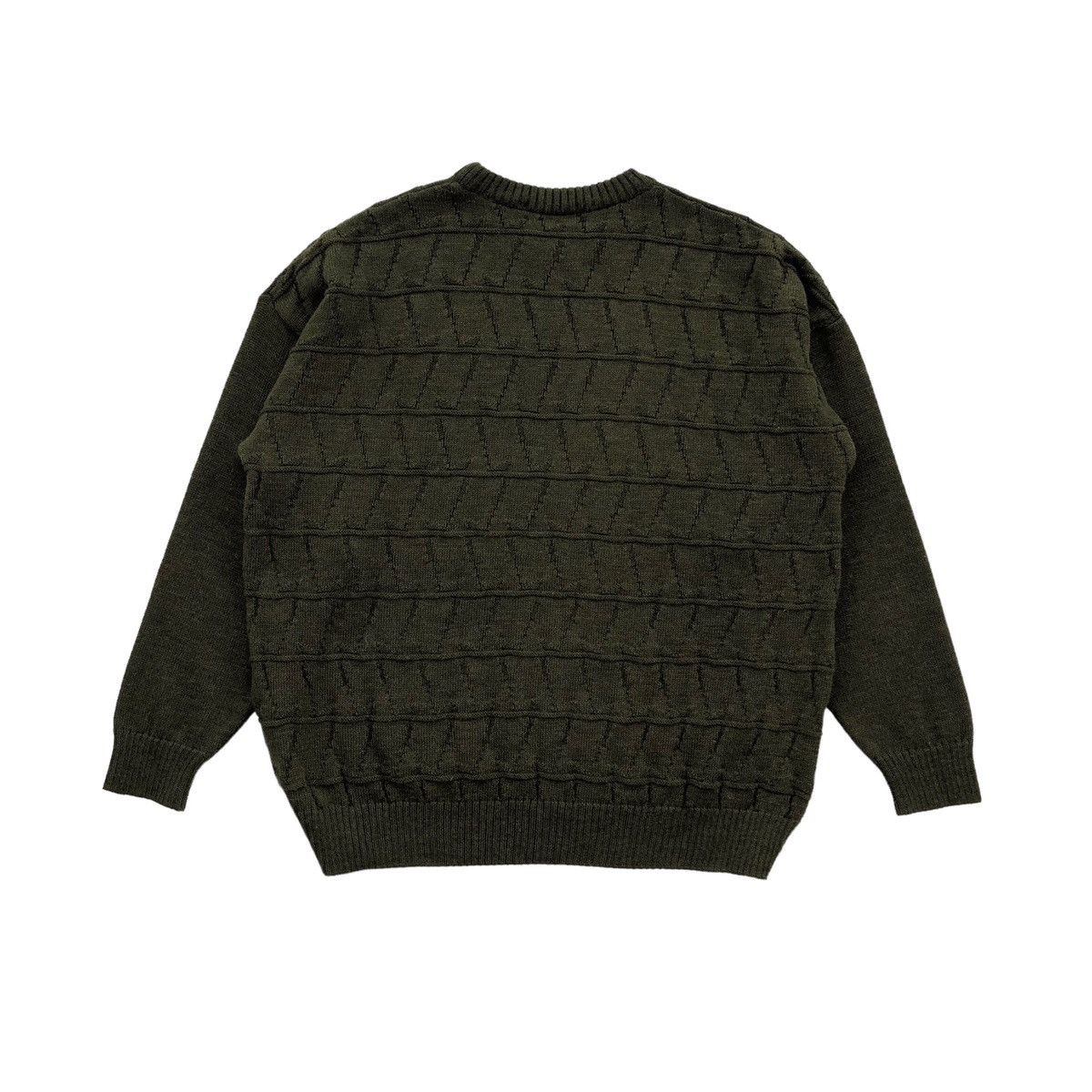 Burberry × Vintage Vintage Burberrys New Wool Golf Course Knit Sweatshirt Size US L / EU 52-54 / 3 - 8 Thumbnail