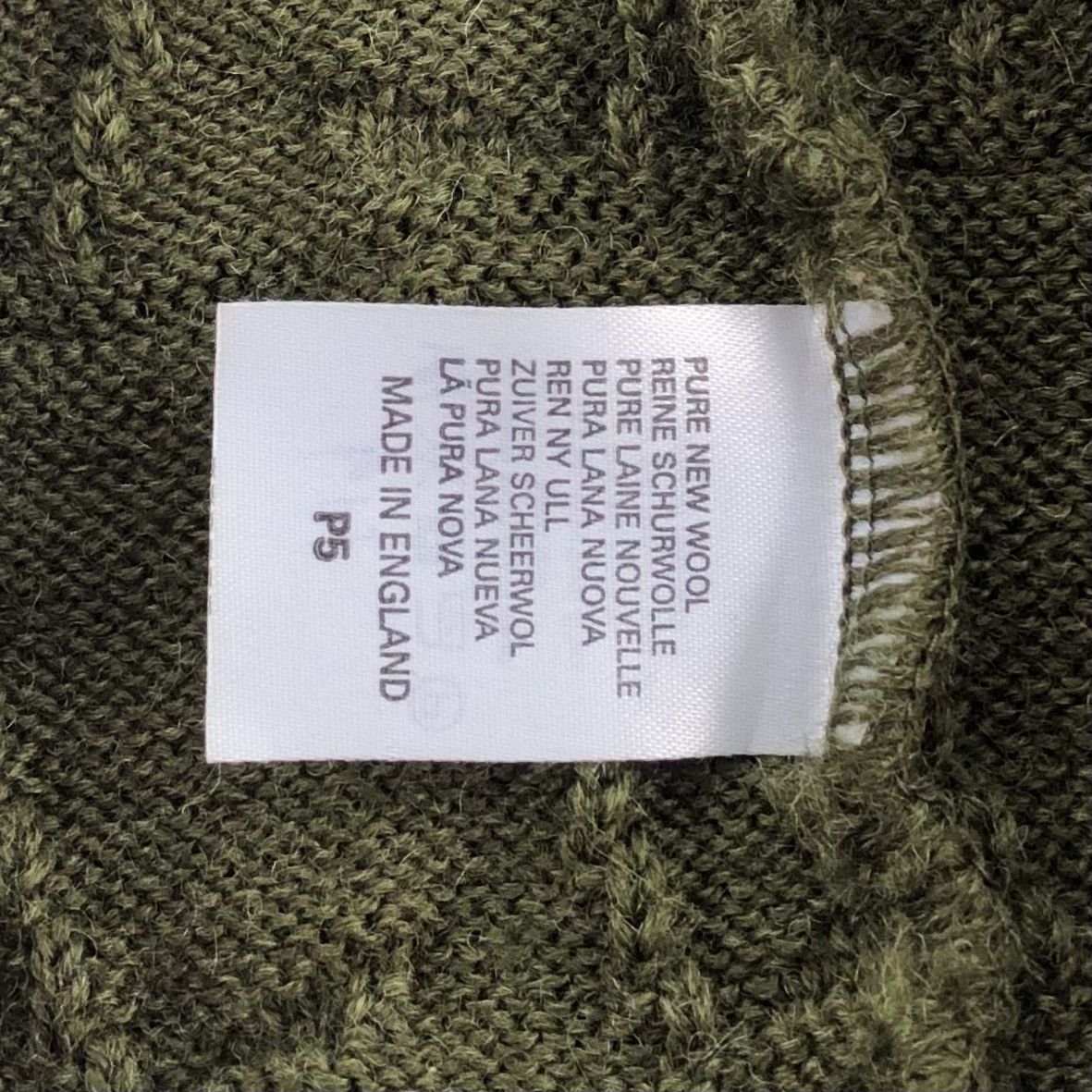 Burberry × Vintage Vintage Burberrys New Wool Golf Course Knit Sweatshirt Size US L / EU 52-54 / 3 - 11 Thumbnail