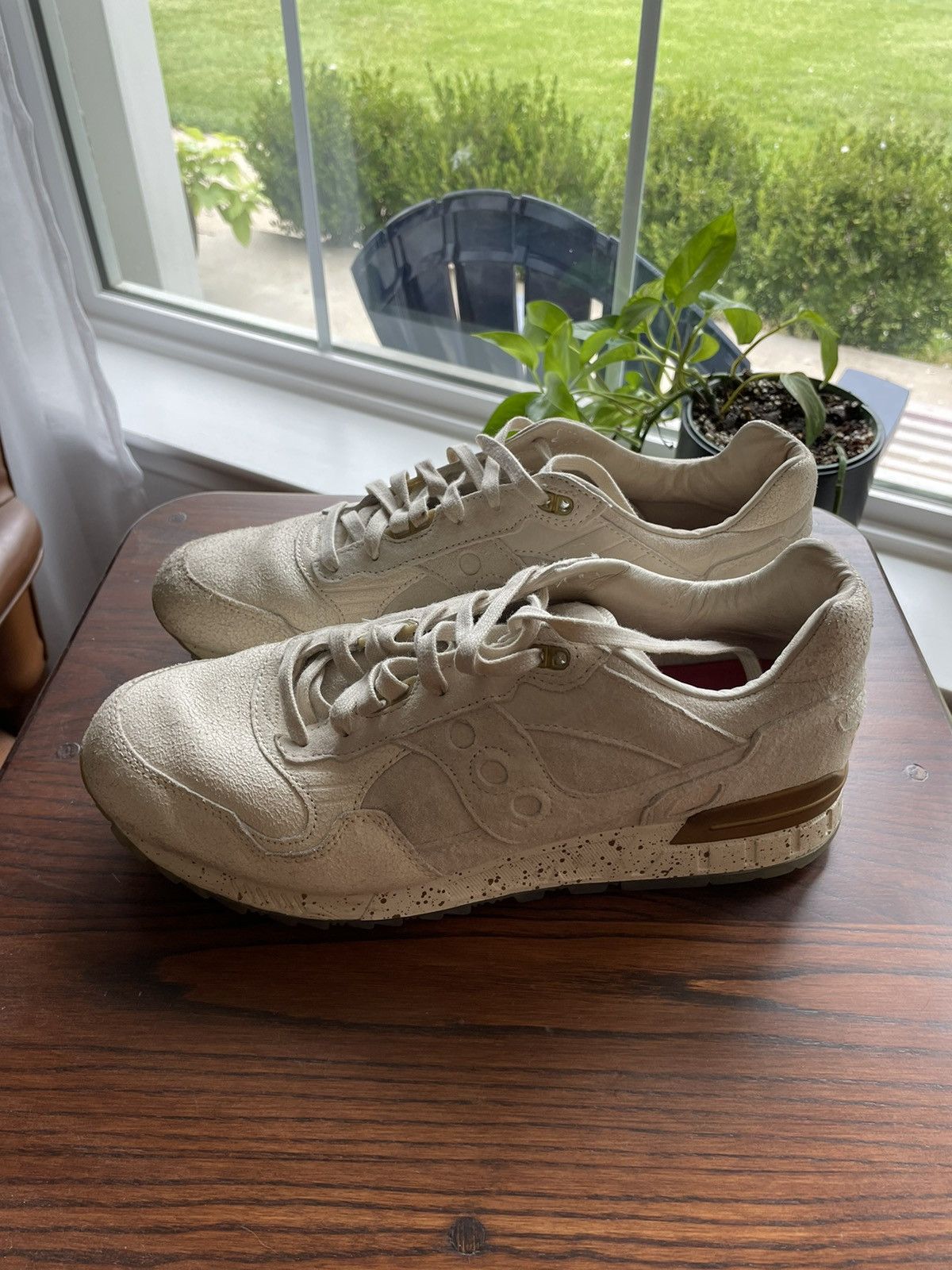 Extra Butter Saucony Shadow 5000 (2017) - Off White - Size 11.5 Size US 11.5 / EU 44-45 - 3 Thumbnail