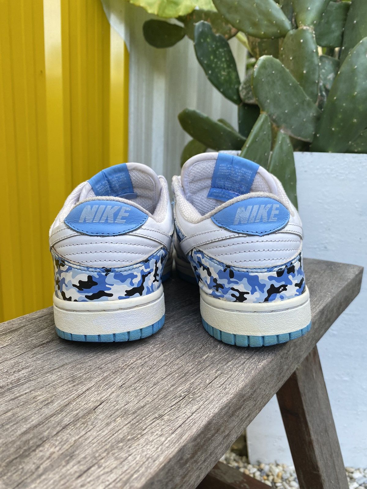 Nike Rare Nike dunk low camo blue white 2006 Size US 7.5 / IT 37.5 - 3 Thumbnail