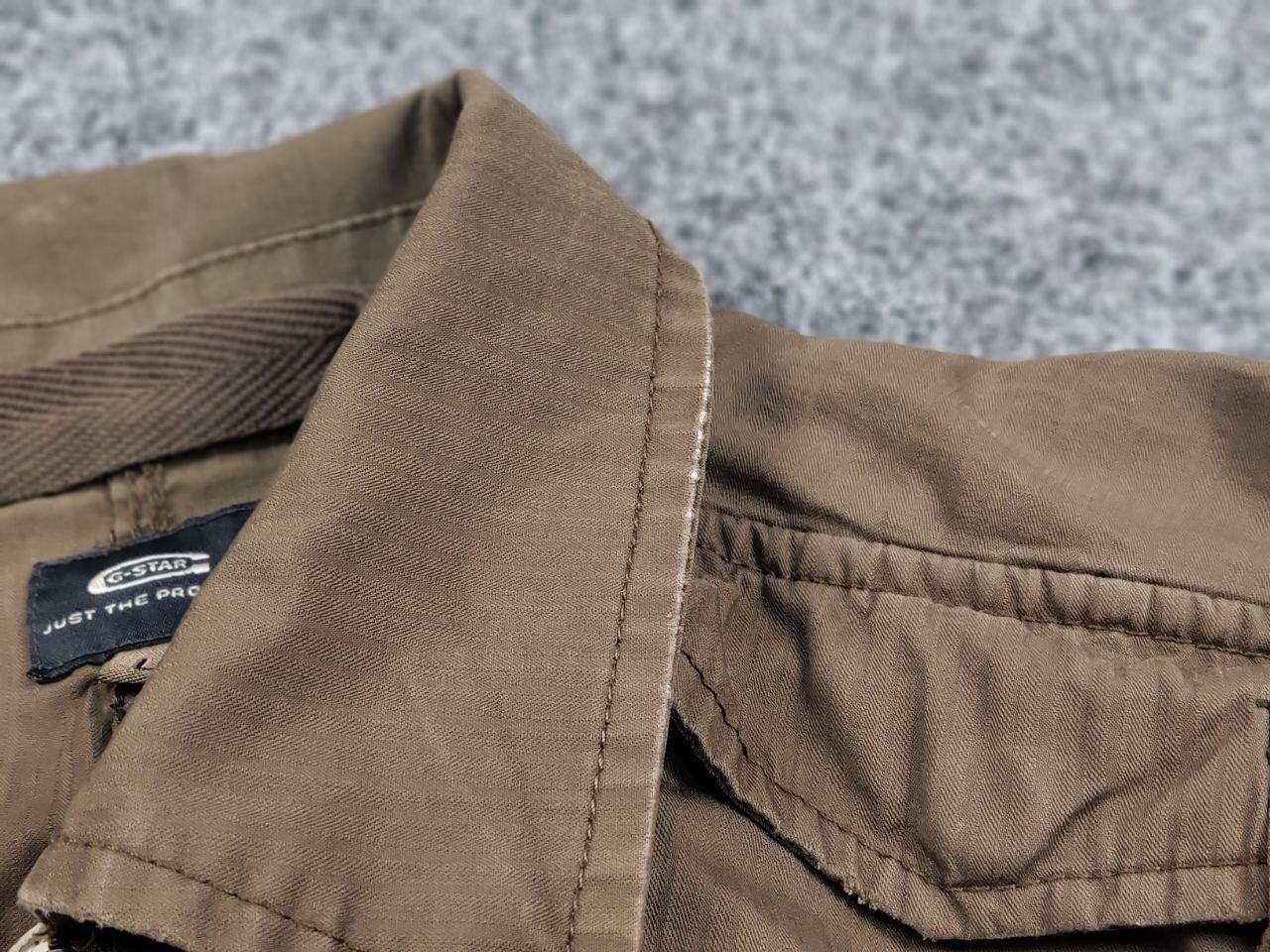 G-Star Vintage 90's G star Raw Overshirt Jacket Brown Distressed Size US L / EU 52-54 / 3 - 19 Thumbnail