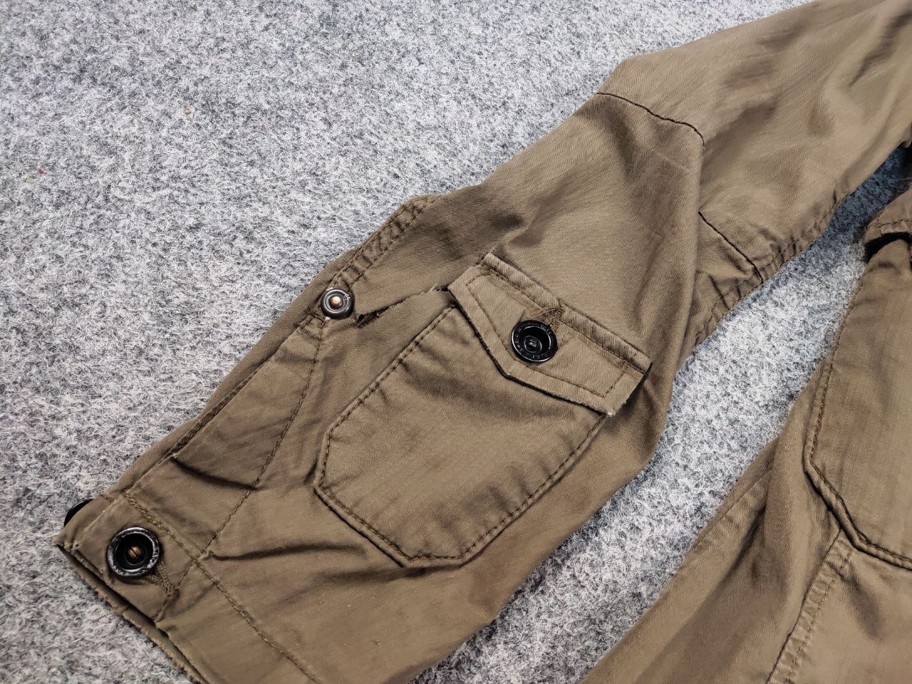 G-Star Vintage 90's G star Raw Overshirt Jacket Brown Distressed Size US L / EU 52-54 / 3 - 15 Thumbnail