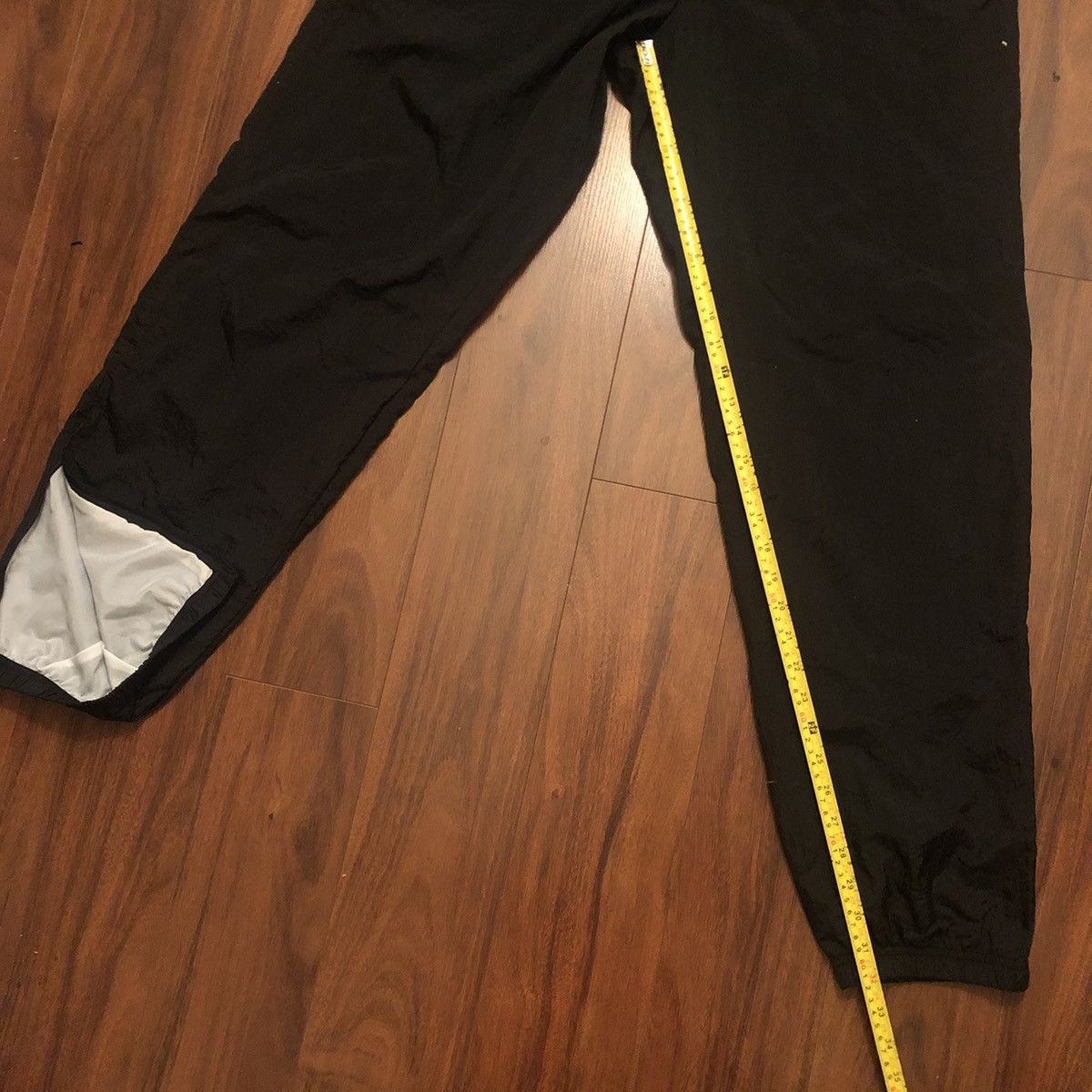 Reebok × Vintage vintage 90s lined Reebok Track pants Windbreaker sweatpants Size US 32 / EU 48 - 3 Thumbnail