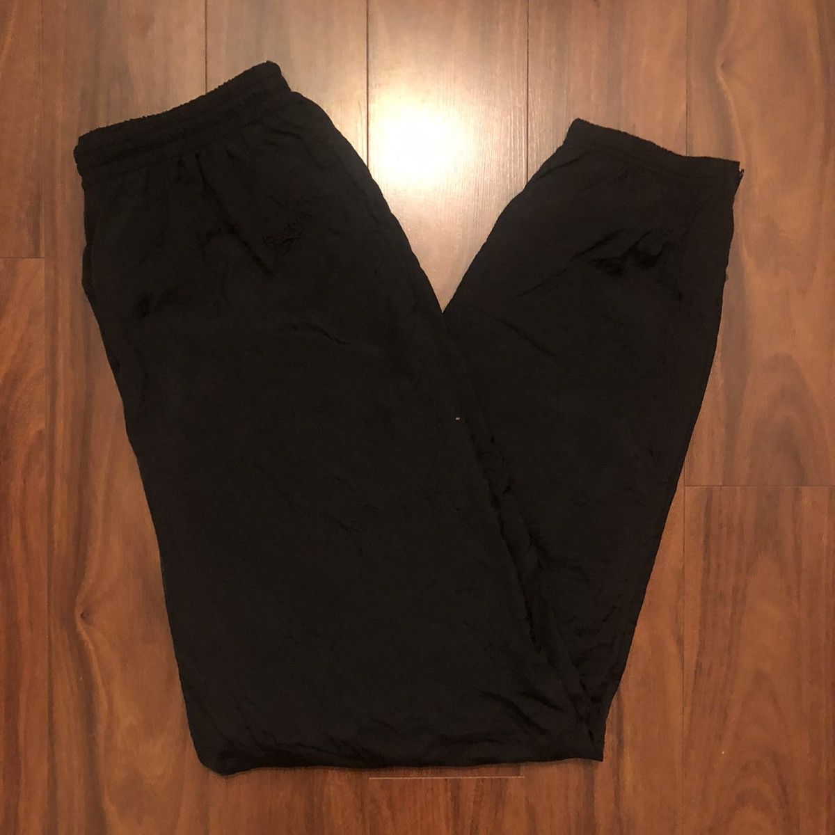 Reebok × Vintage vintage 90s lined Reebok Track pants Windbreaker sweatpants Size US 32 / EU 48 - 1 Thumbnail