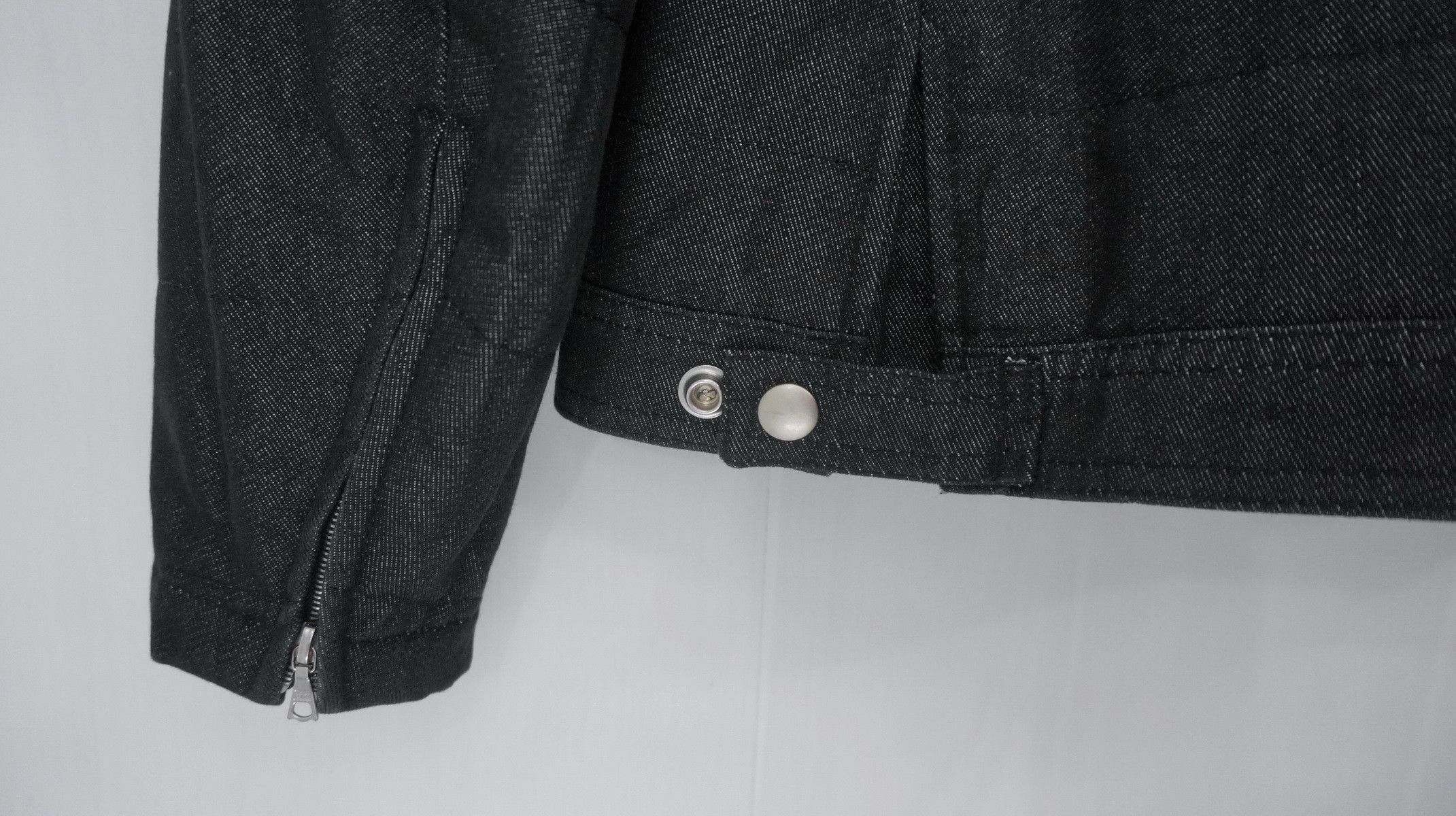 A.P.C. Vintage APC Quilted Black Denim Jacket Size US S / EU 44-46 / 1 - 6 Thumbnail