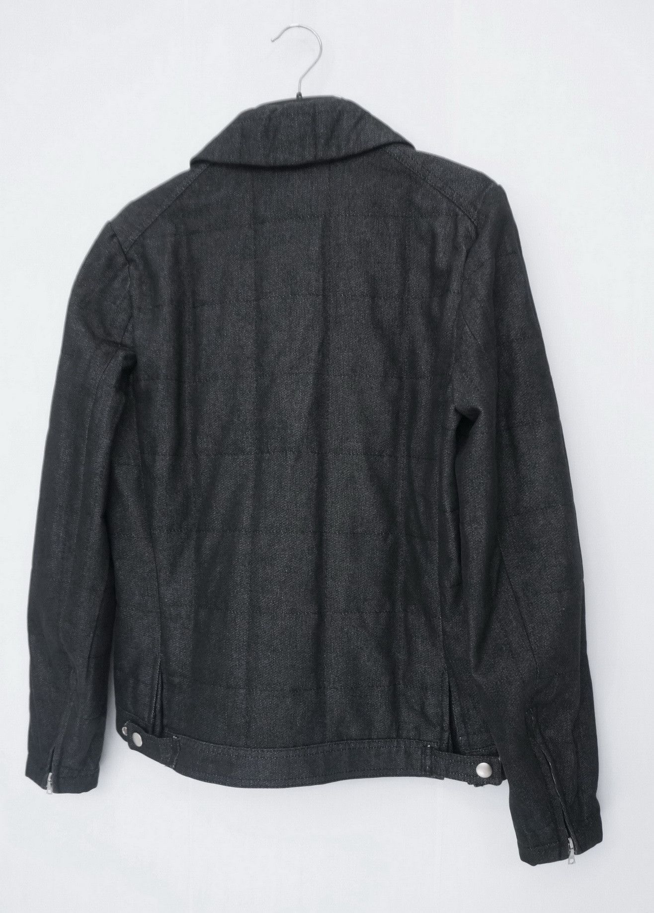 A.P.C. Vintage APC Quilted Black Denim Jacket Size US S / EU 44-46 / 1 - 3 Thumbnail