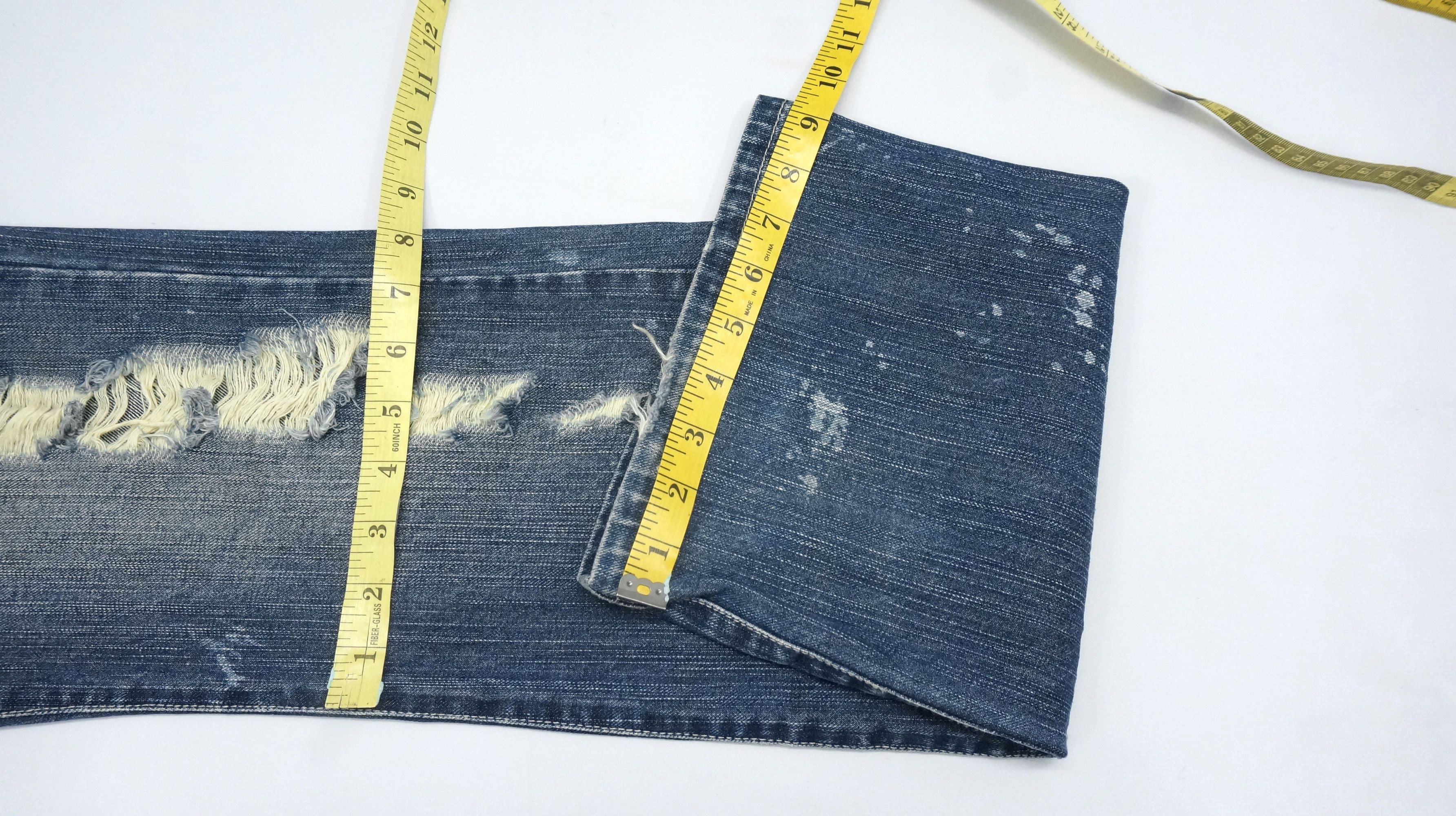 Japanese Brand VTG FLARE 🔥 VICE FAIRY Vintage Punk Distressed Jeans Size US 30 / EU 46 - 14 Thumbnail