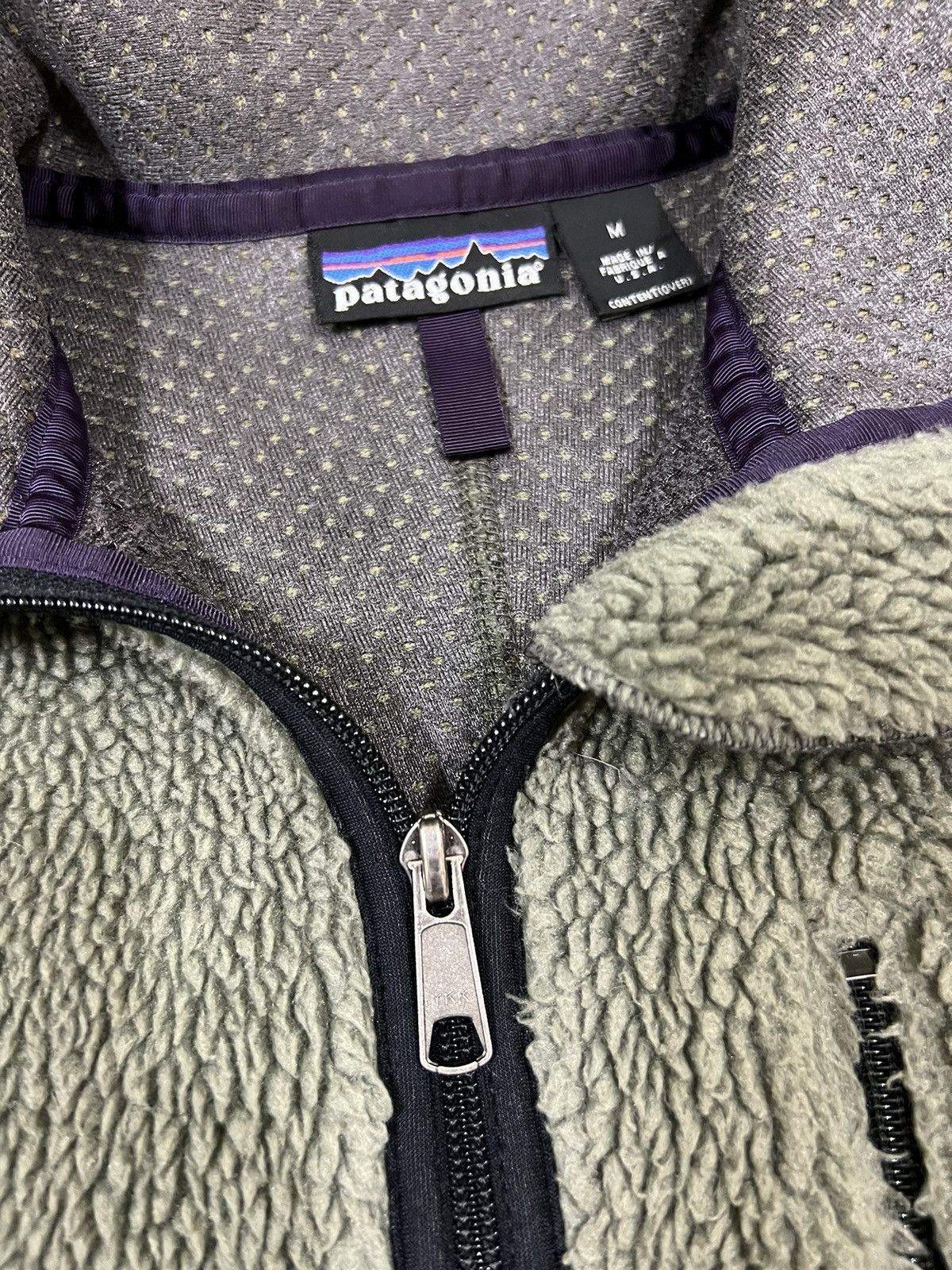 Patagonia ICONIC🔥90s Patagonia 🇺🇸 Made Deep Pile BOA Fleece Jacket Size US M / EU 48-50 / 2 - 5 Thumbnail