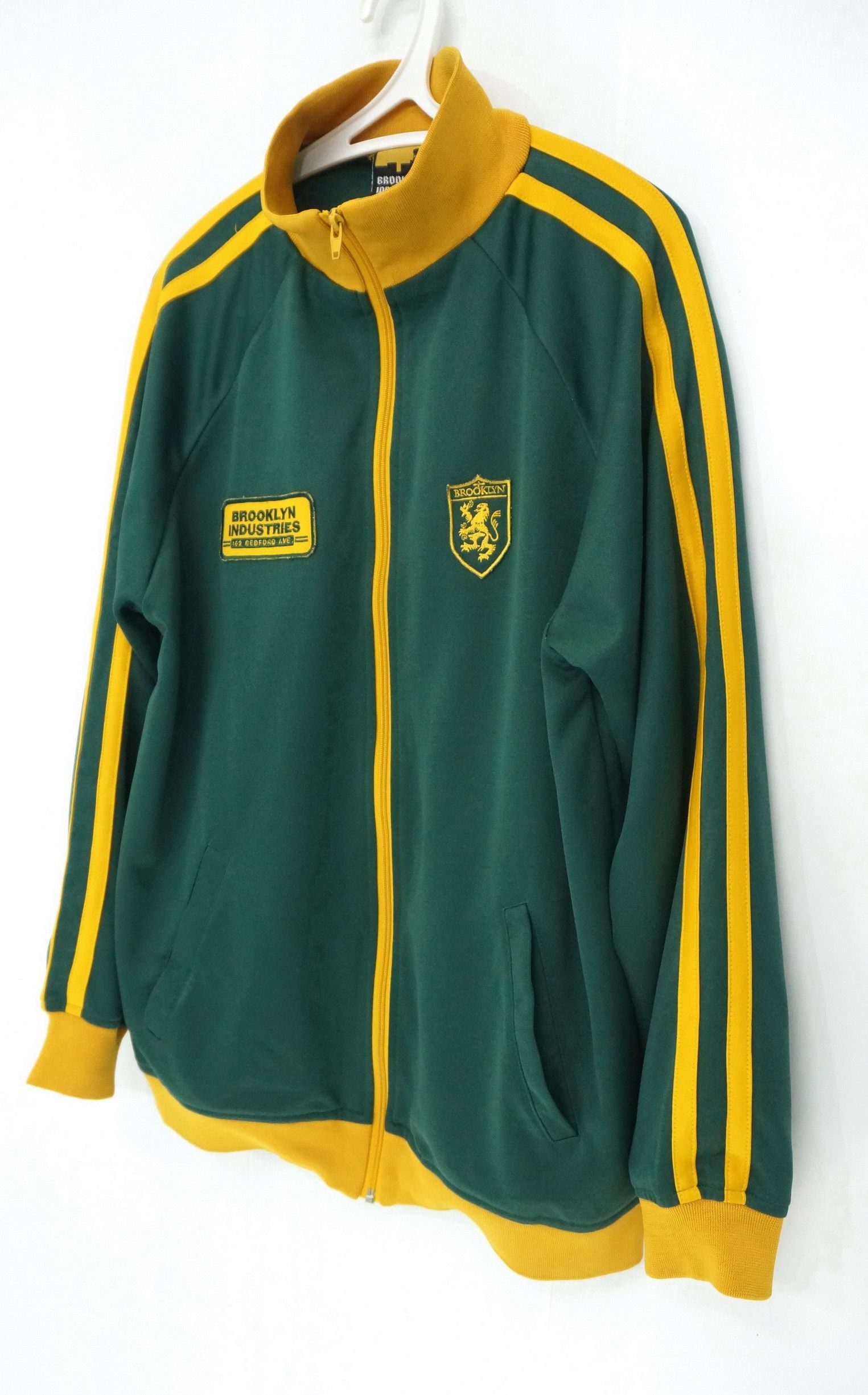 Brooklyn Industries BROOKLYN INDUSTRIES Green Trainer Jacket Size US M / EU 48-50 / 2 - 3 Thumbnail