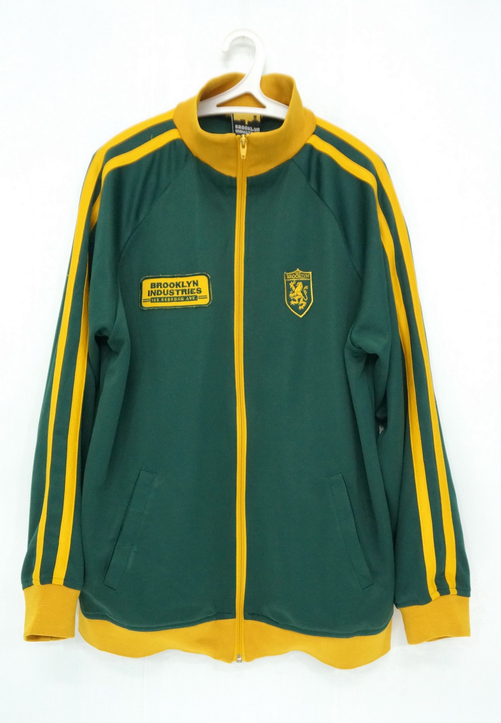 Brooklyn Industries BROOKLYN INDUSTRIES Green Trainer Jacket Size US M / EU 48-50 / 2 - 2 Thumbnail