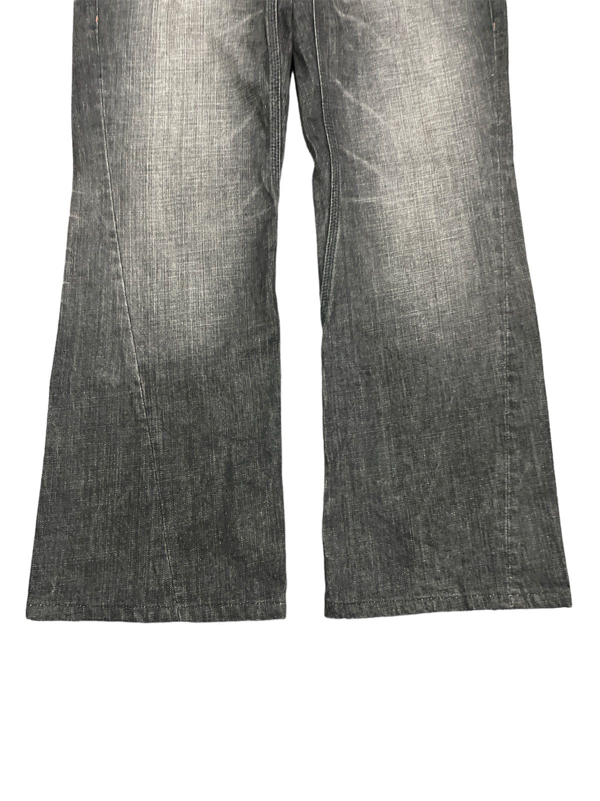 Other FLARED💥NICOLE CLUB DISTRESSED DENIM TWIST PANT Size US 33 - 4 Thumbnail