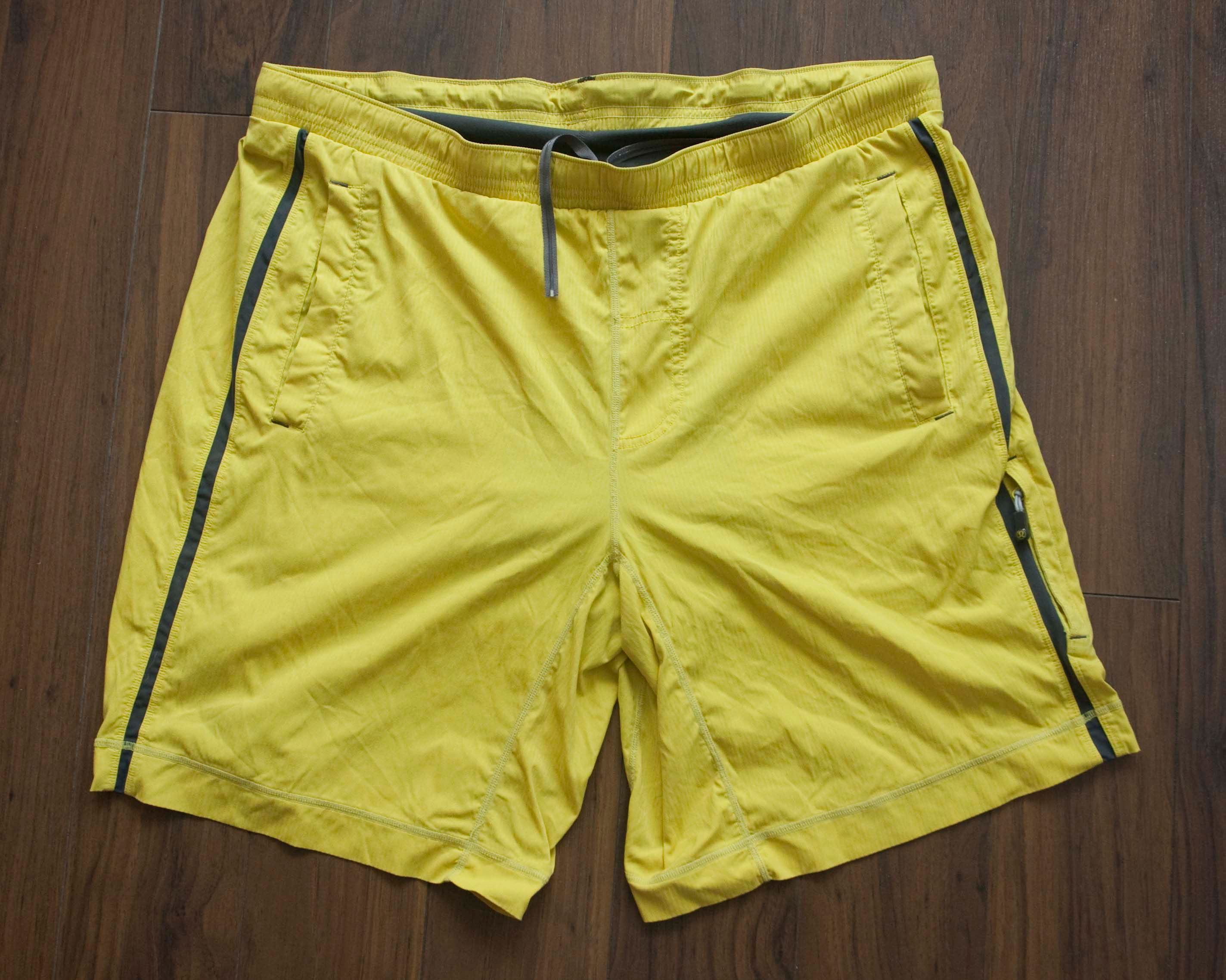Lululemon Lululemon Athletic Shorts Yellow Size 38 | Grailed
