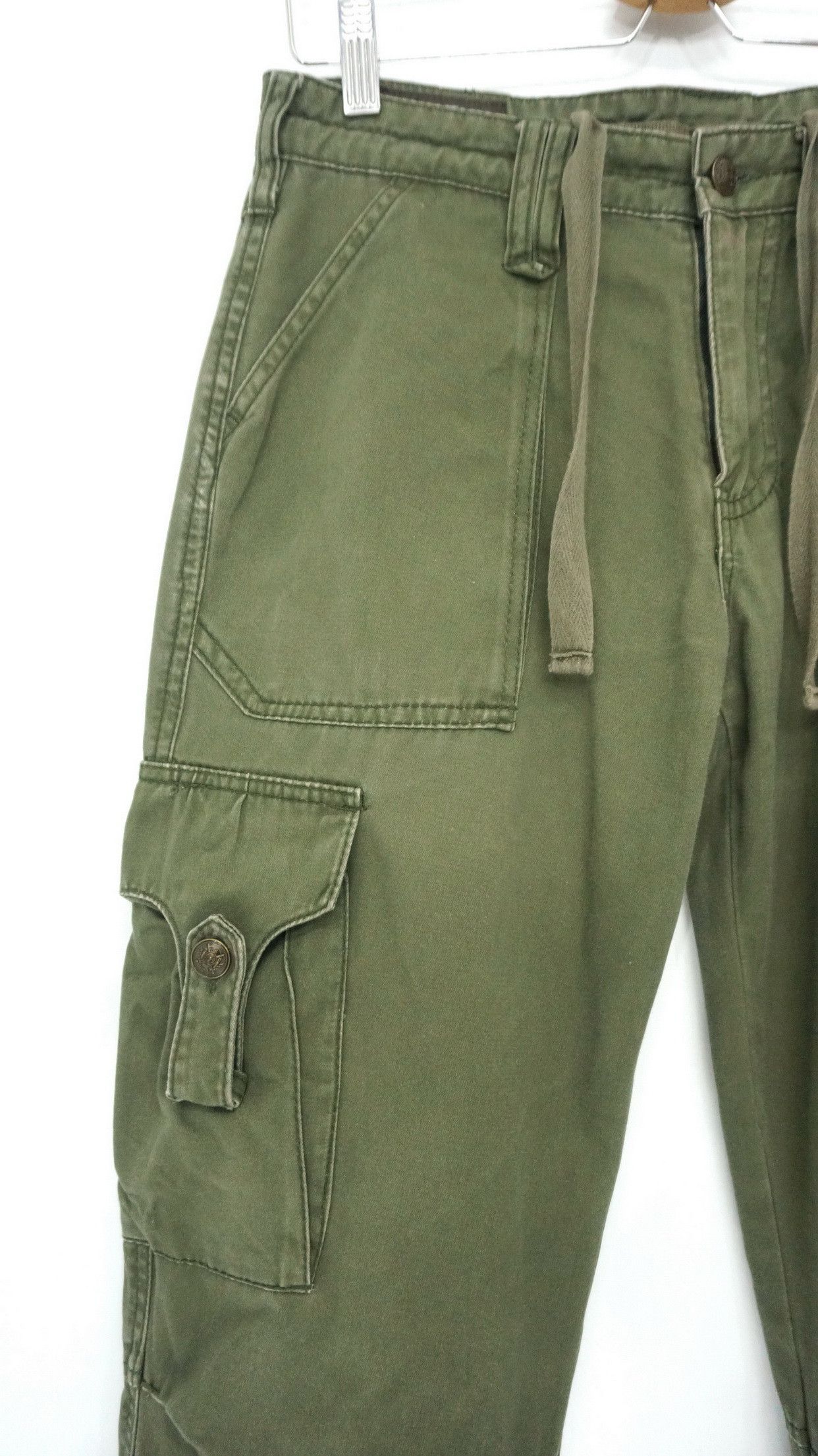Japanese Brand VIntage WOODEN DOLL Japanese Brand Fatigue Cargo Pants Size US 28 / EU 44 - 6 Thumbnail