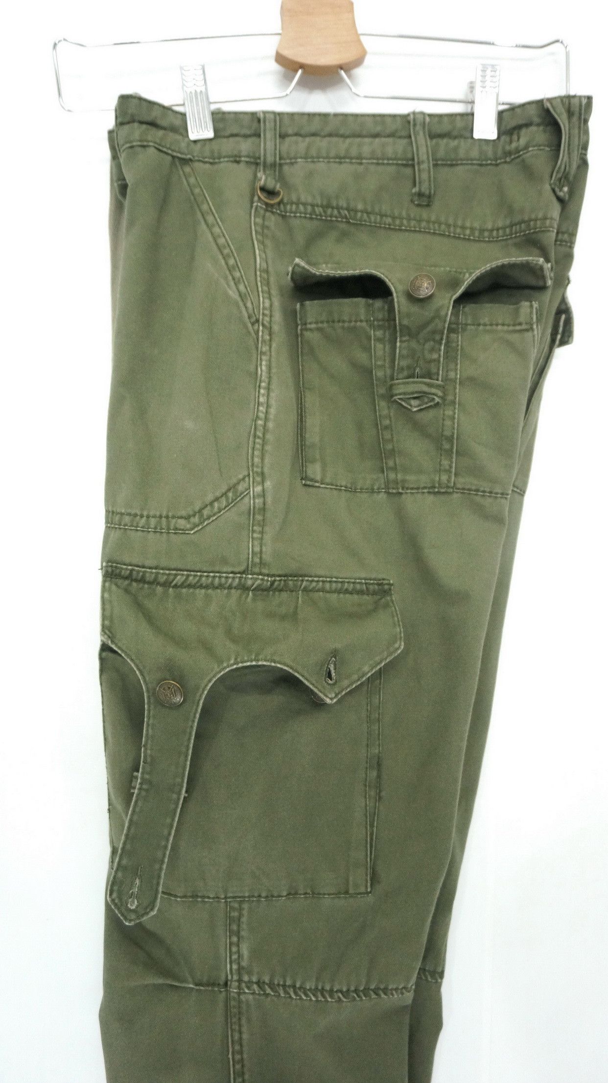 Japanese Brand VIntage WOODEN DOLL Japanese Brand Fatigue Cargo Pants Size US 28 / EU 44 - 7 Thumbnail