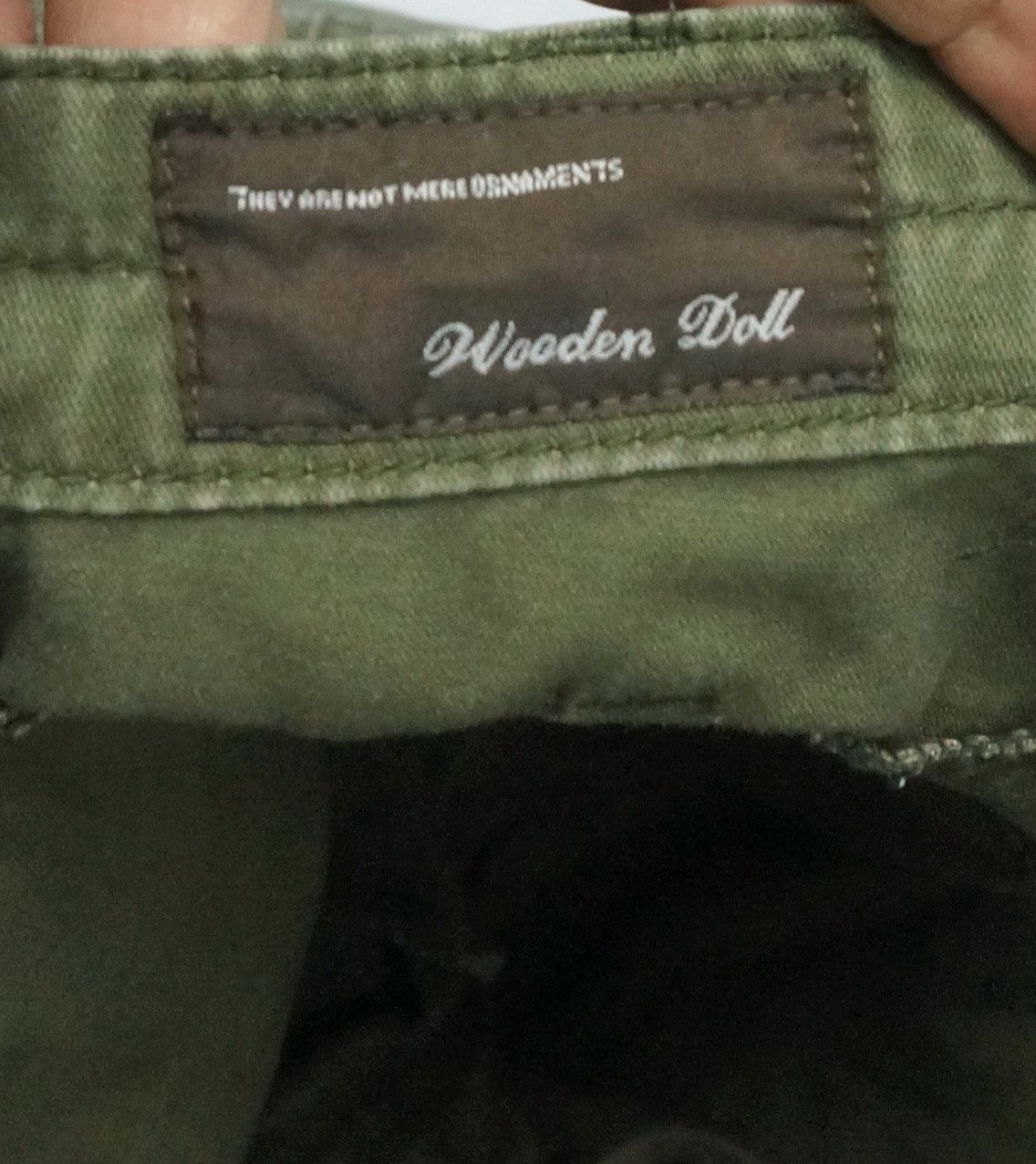 Japanese Brand VIntage WOODEN DOLL Japanese Brand Fatigue Cargo Pants Size US 28 / EU 44 - 4 Thumbnail