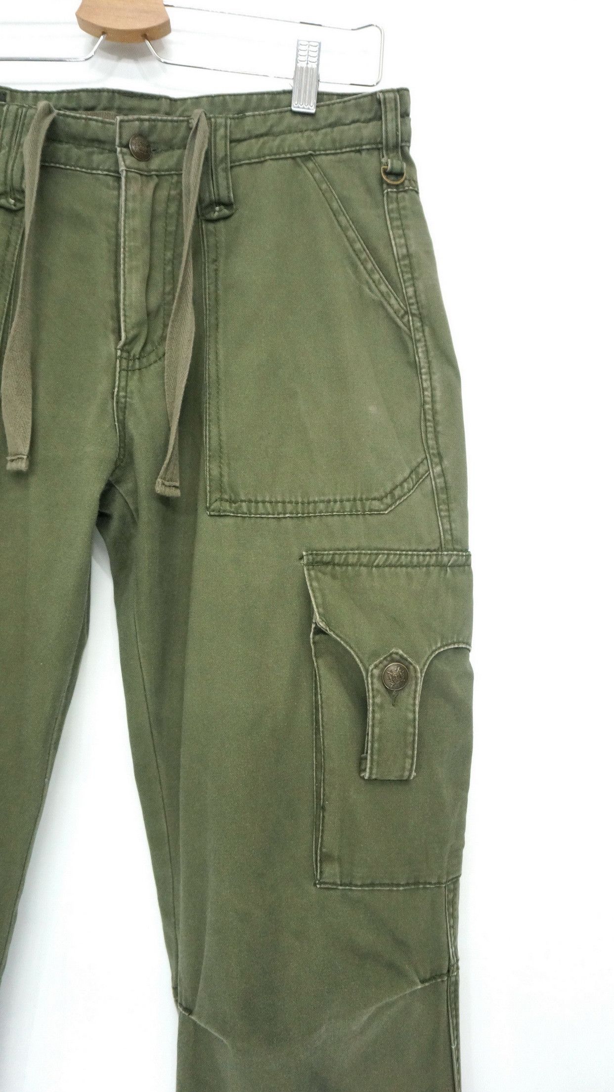 Japanese Brand VIntage WOODEN DOLL Japanese Brand Fatigue Cargo Pants Size US 28 / EU 44 - 5 Thumbnail