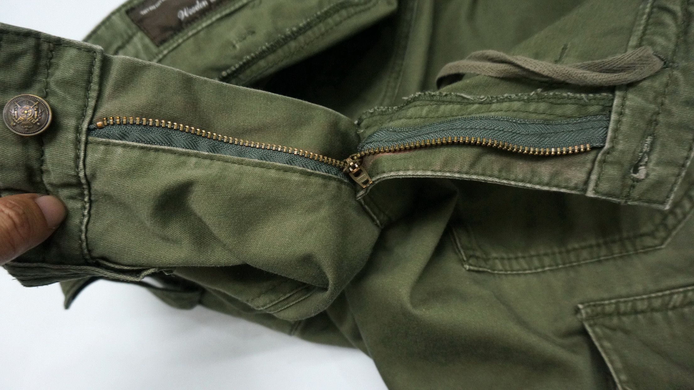 Japanese Brand VIntage WOODEN DOLL Japanese Brand Fatigue Cargo Pants Size US 28 / EU 44 - 18 Thumbnail