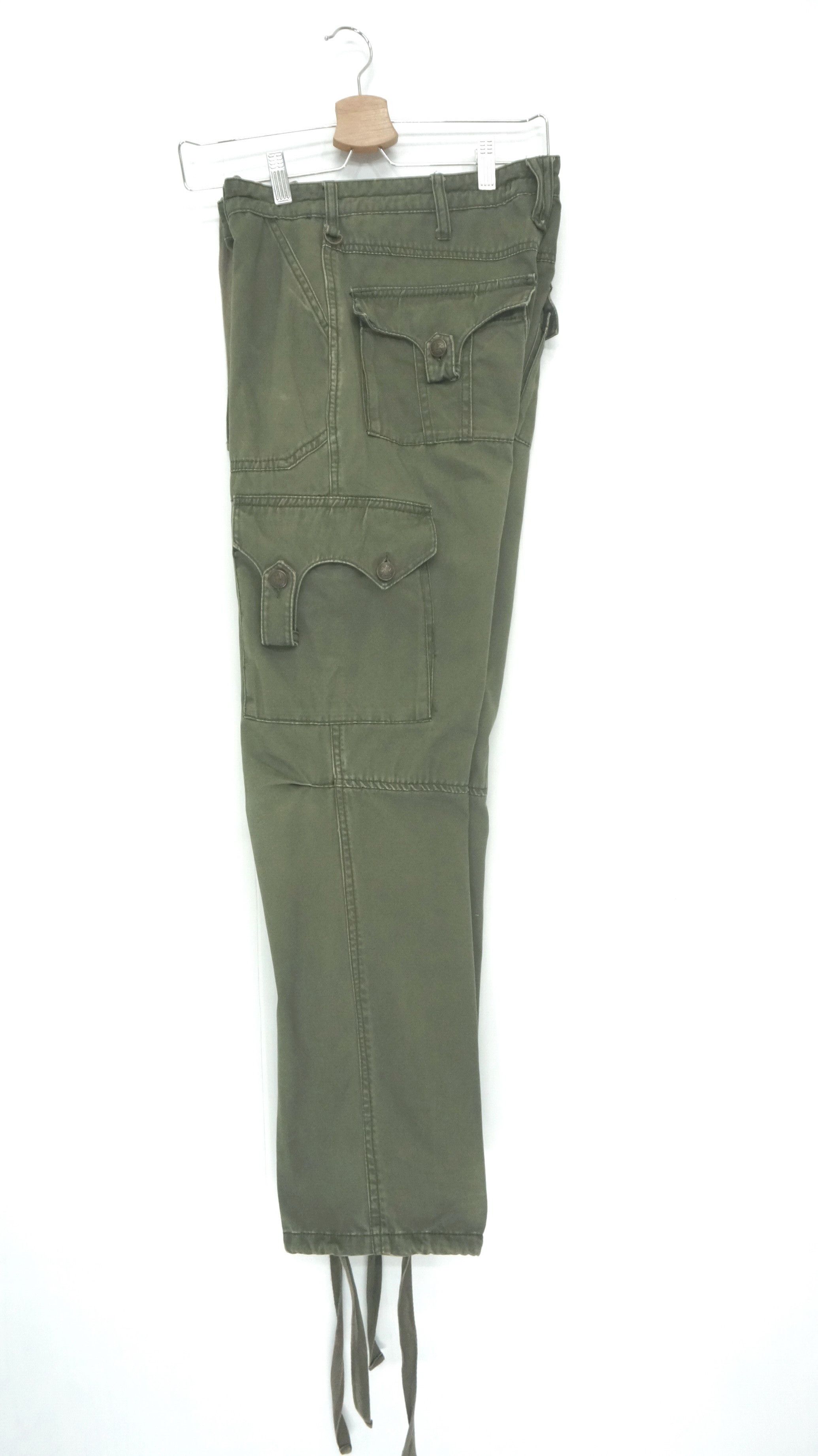 Japanese Brand VIntage WOODEN DOLL Japanese Brand Fatigue Cargo Pants Size US 28 / EU 44 - 10 Thumbnail