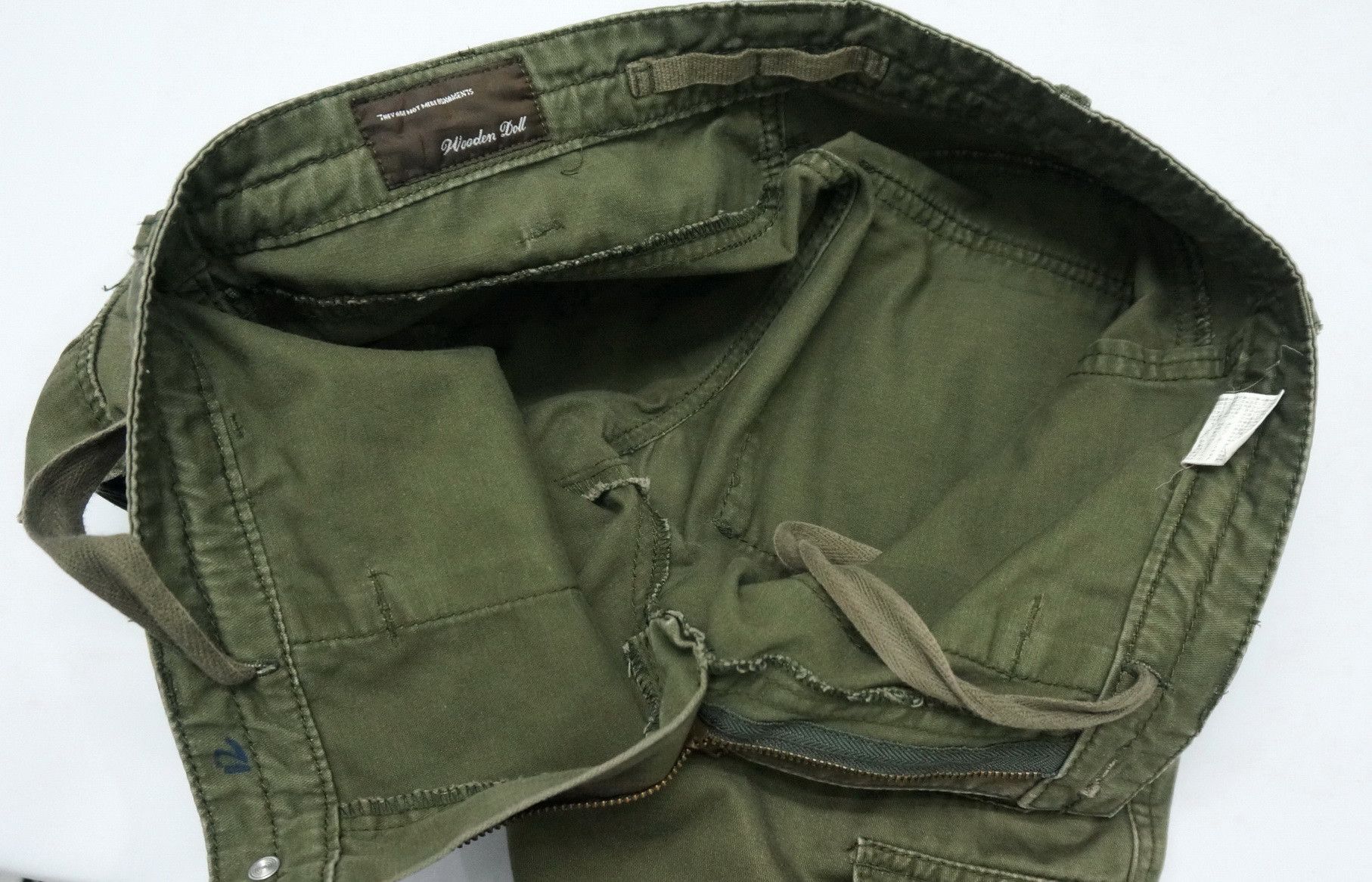 Japanese Brand VIntage WOODEN DOLL Japanese Brand Fatigue Cargo Pants Size US 28 / EU 44 - 17 Thumbnail