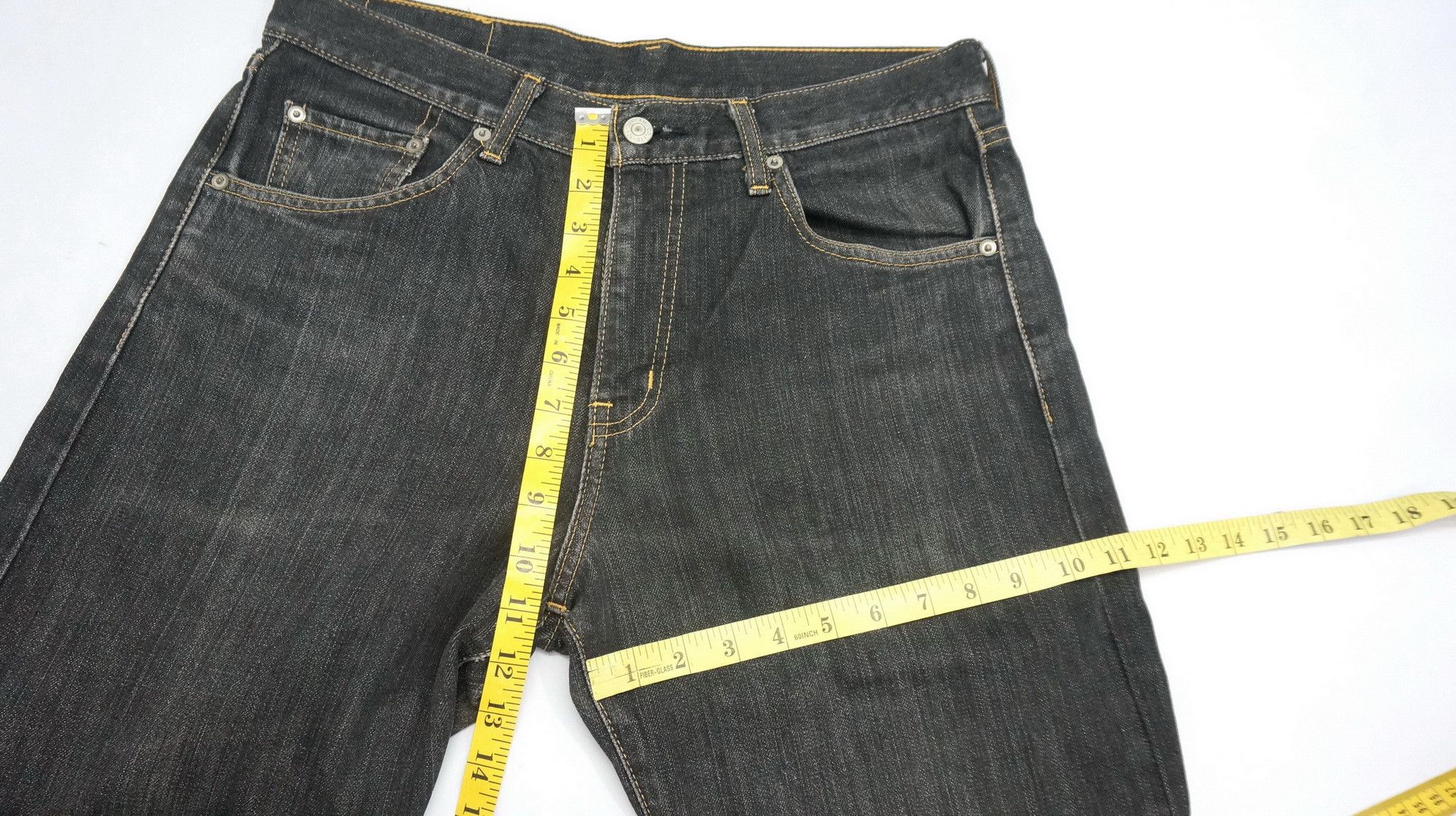 Beams Plus Rare BEAMS Japan Vintage Faded Black Jeans Size US 32 / EU 48 - 13 Thumbnail