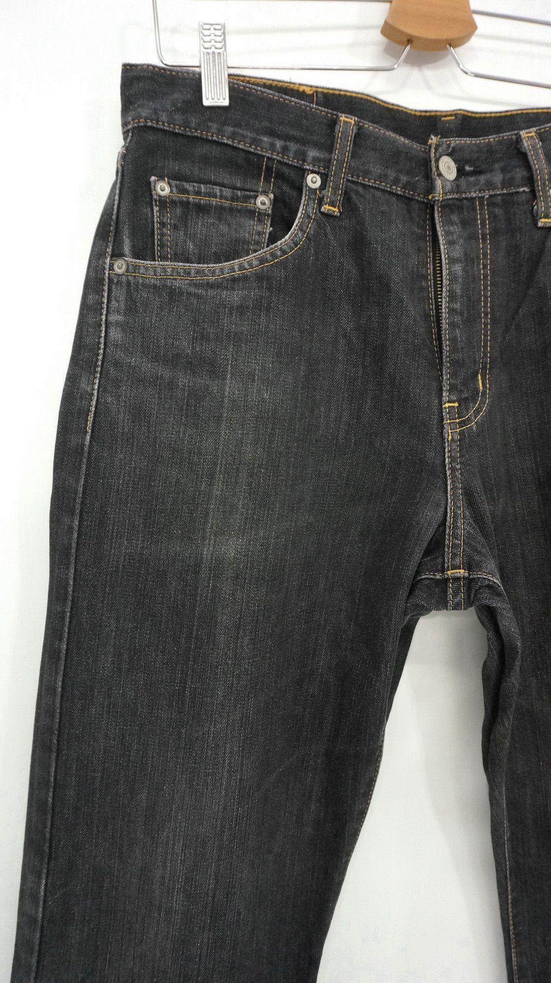 Beams Plus Rare BEAMS Japan Vintage Faded Black Jeans Size US 32 / EU 48 - 5 Thumbnail