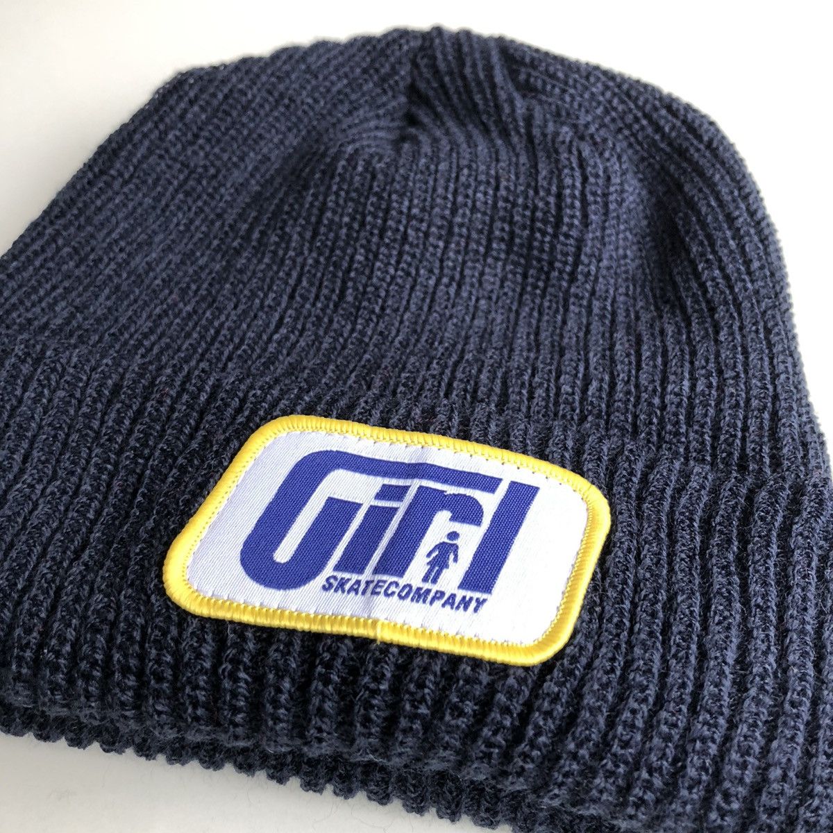 Girl Skateboards NEW Girl Skateboard Beanie NAVY Grailed