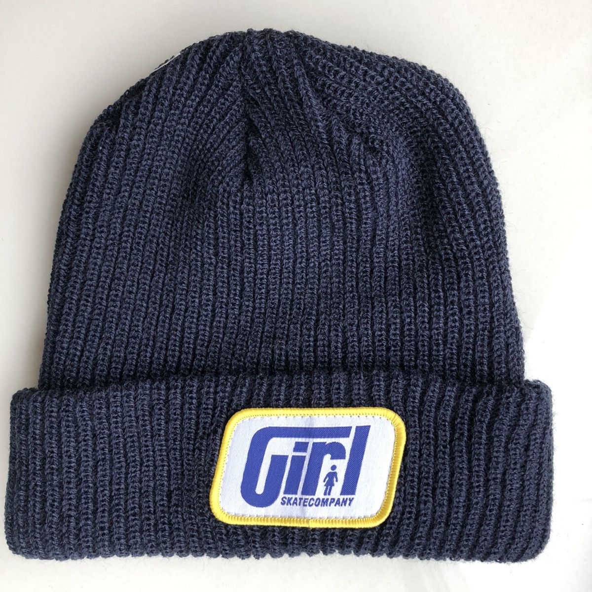 Girl Skateboards NEW Girl Skateboard Beanie NAVY Size ONE SIZE - 2 Thumbnail