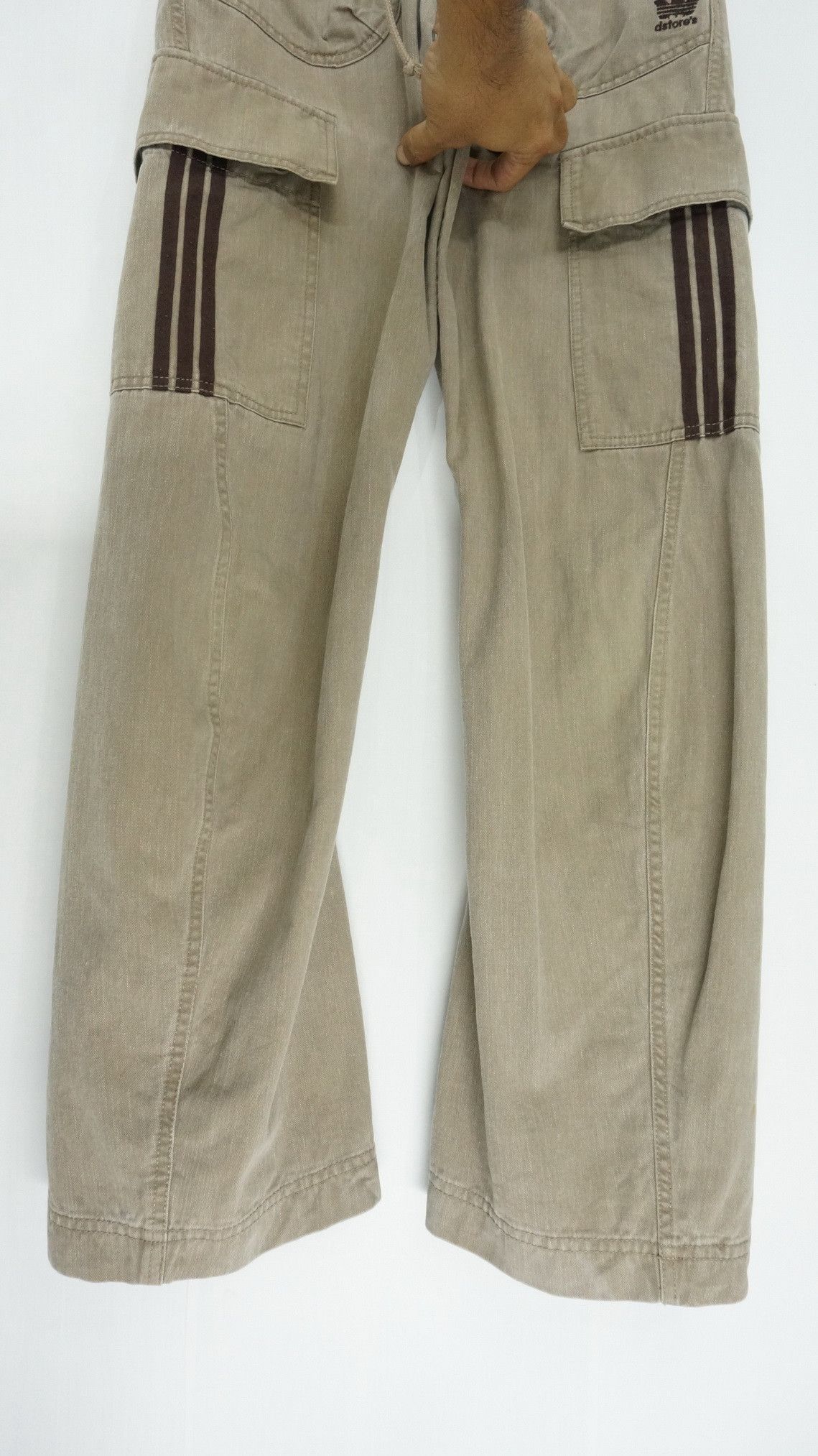 Vintage Vtg 🔥 DRUG STORE'S Cargo Drawstring Pants Adidas Inspired Size US 30 / EU 46 - 7 Thumbnail