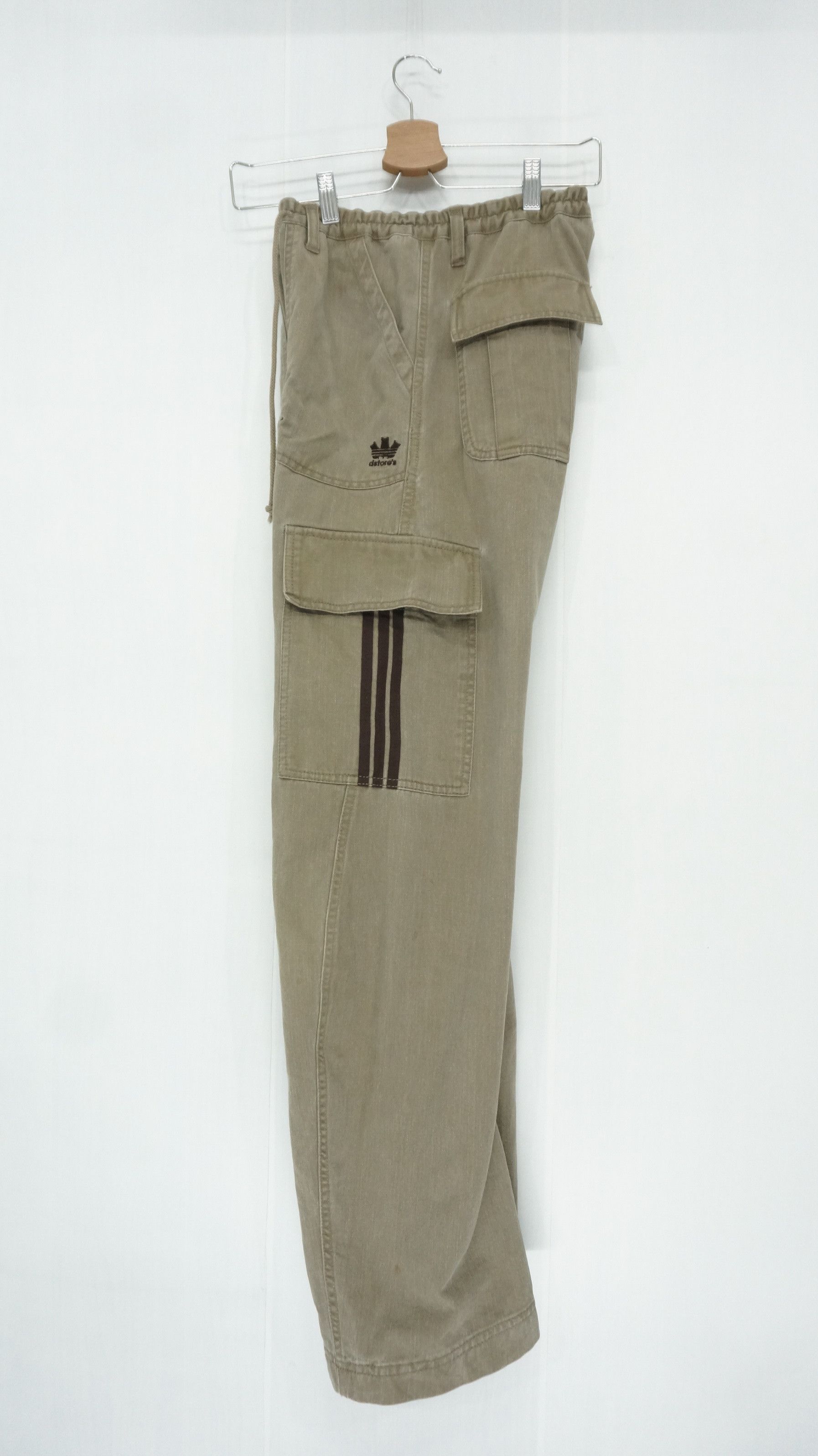 Vintage Vtg 🔥 DRUG STORE'S Cargo Drawstring Pants Adidas Inspired Size US 30 / EU 46 - 4 Thumbnail