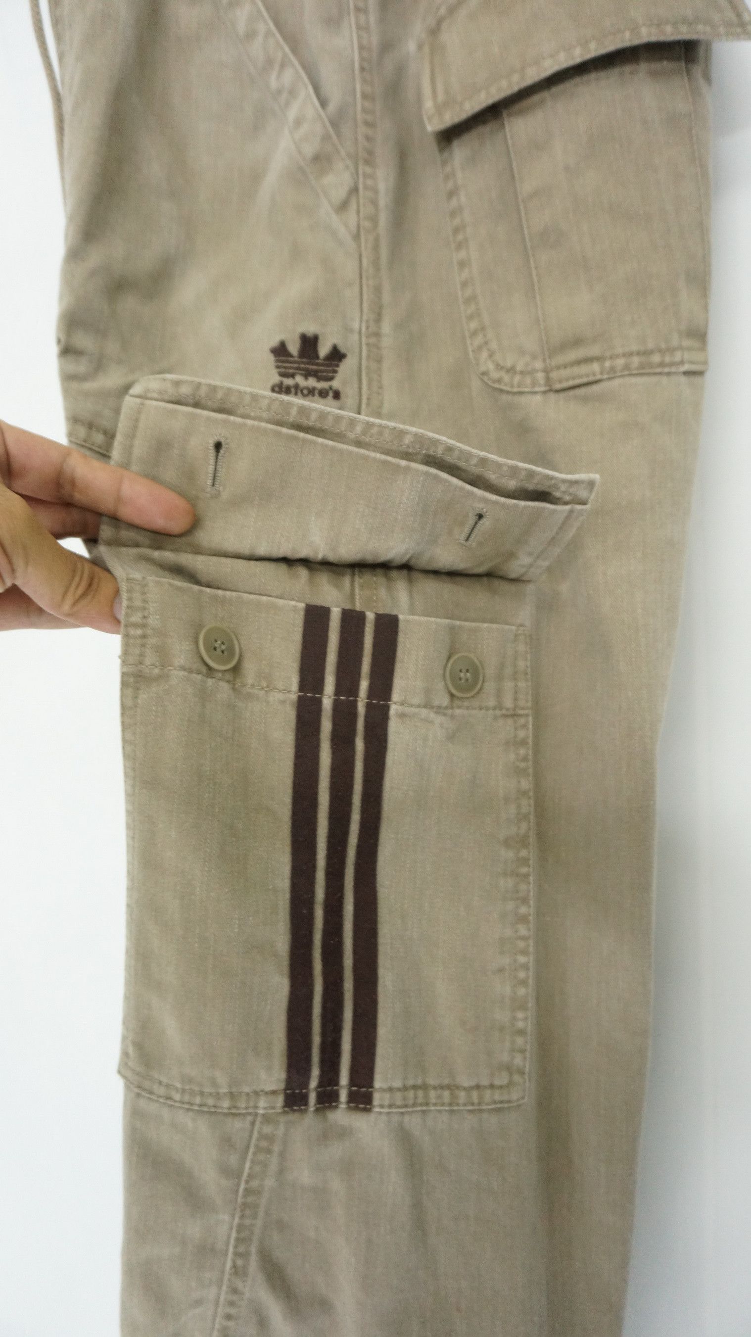 Vintage Vtg 🔥 DRUG STORE'S Cargo Drawstring Pants Adidas Inspired Size US 30 / EU 46 - 12 Thumbnail