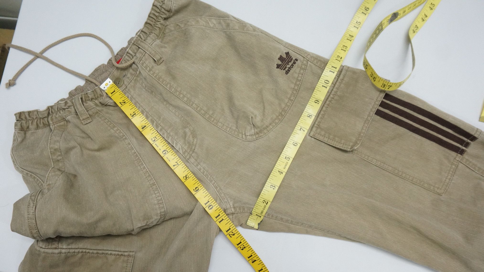 Vintage Vtg 🔥 DRUG STORE'S Cargo Drawstring Pants Adidas Inspired Size US 30 / EU 46 - 17 Thumbnail