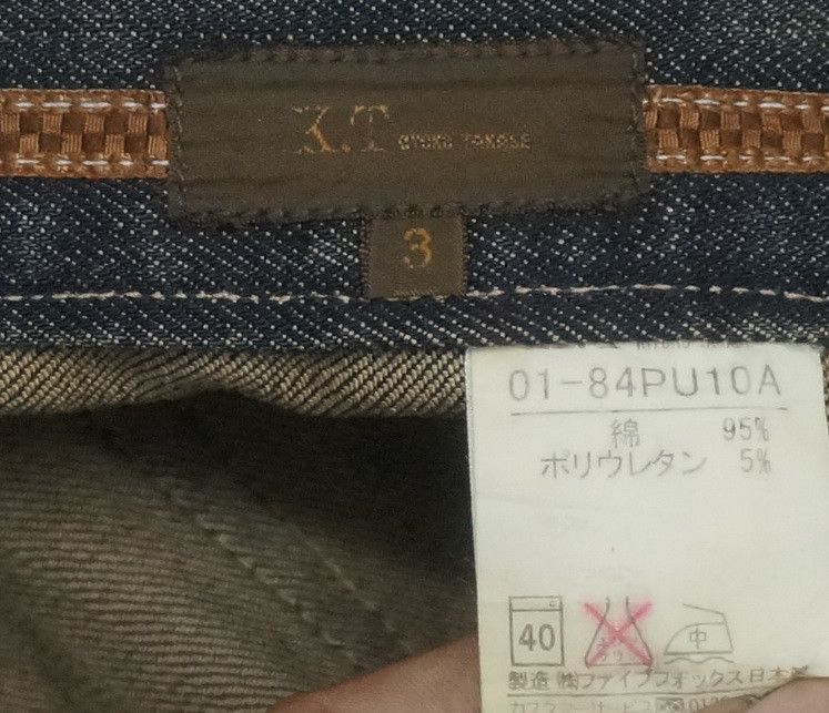 Japanese Brand K.T Kiyoko Takase Browned Off Women's Cargo Jeans Size 28" / US 6 / IT 42 - 4 Thumbnail