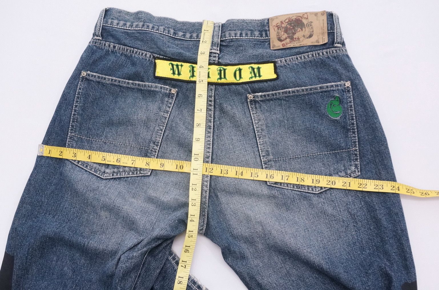 ANDSUNS × Japanese Brand Vtg! And Suns Printed Jeans Made in Japan Size US 36 / EU 52 - 16 Thumbnail
