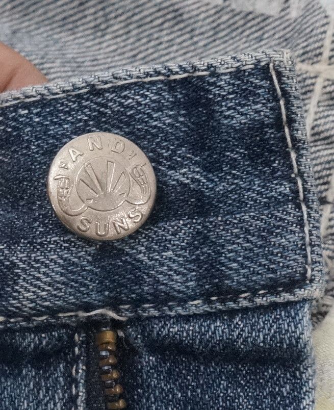 ANDSUNS × Japanese Brand Vtg! And Suns Printed Jeans Made in Japan Size US 36 / EU 52 - 10 Thumbnail