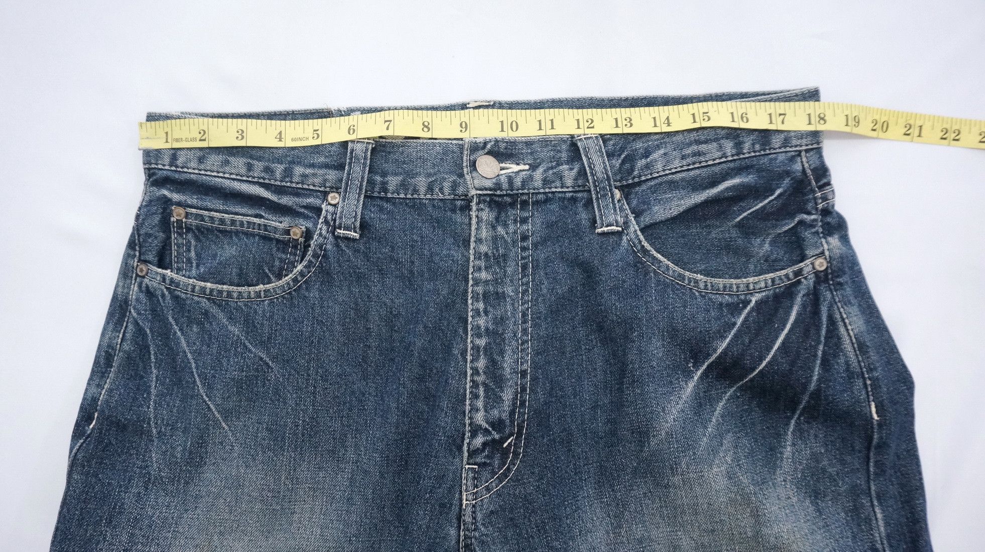 ANDSUNS × Japanese Brand Vtg! And Suns Printed Jeans Made in Japan Size US 36 / EU 52 - 13 Thumbnail