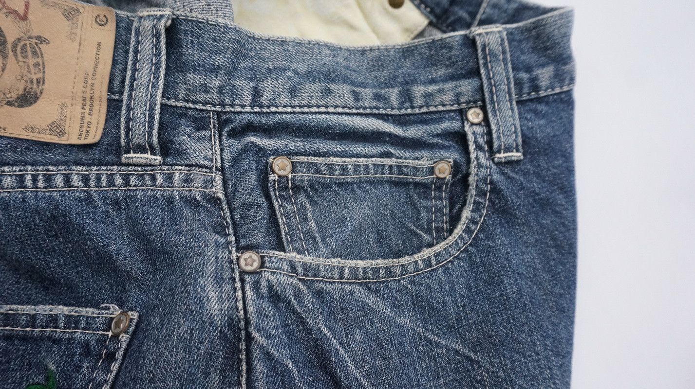 ANDSUNS × Japanese Brand Vtg! And Suns Printed Jeans Made in Japan Size US 36 / EU 52 - 20 Thumbnail