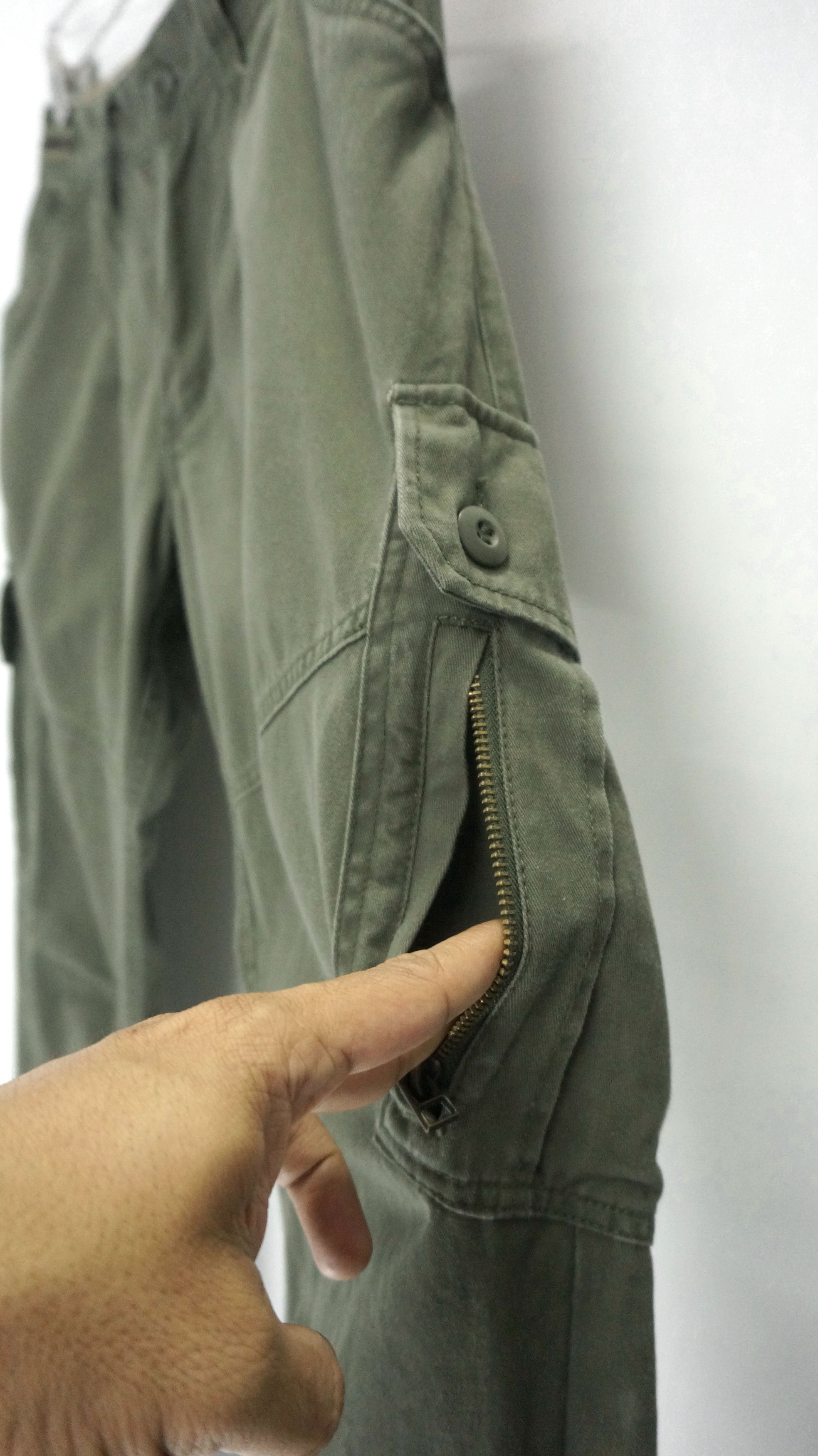 Japanese Brand Japan AVAIL JEANS Tactical Cargo Pants Size US 28 / EU 44 - 8 Thumbnail
