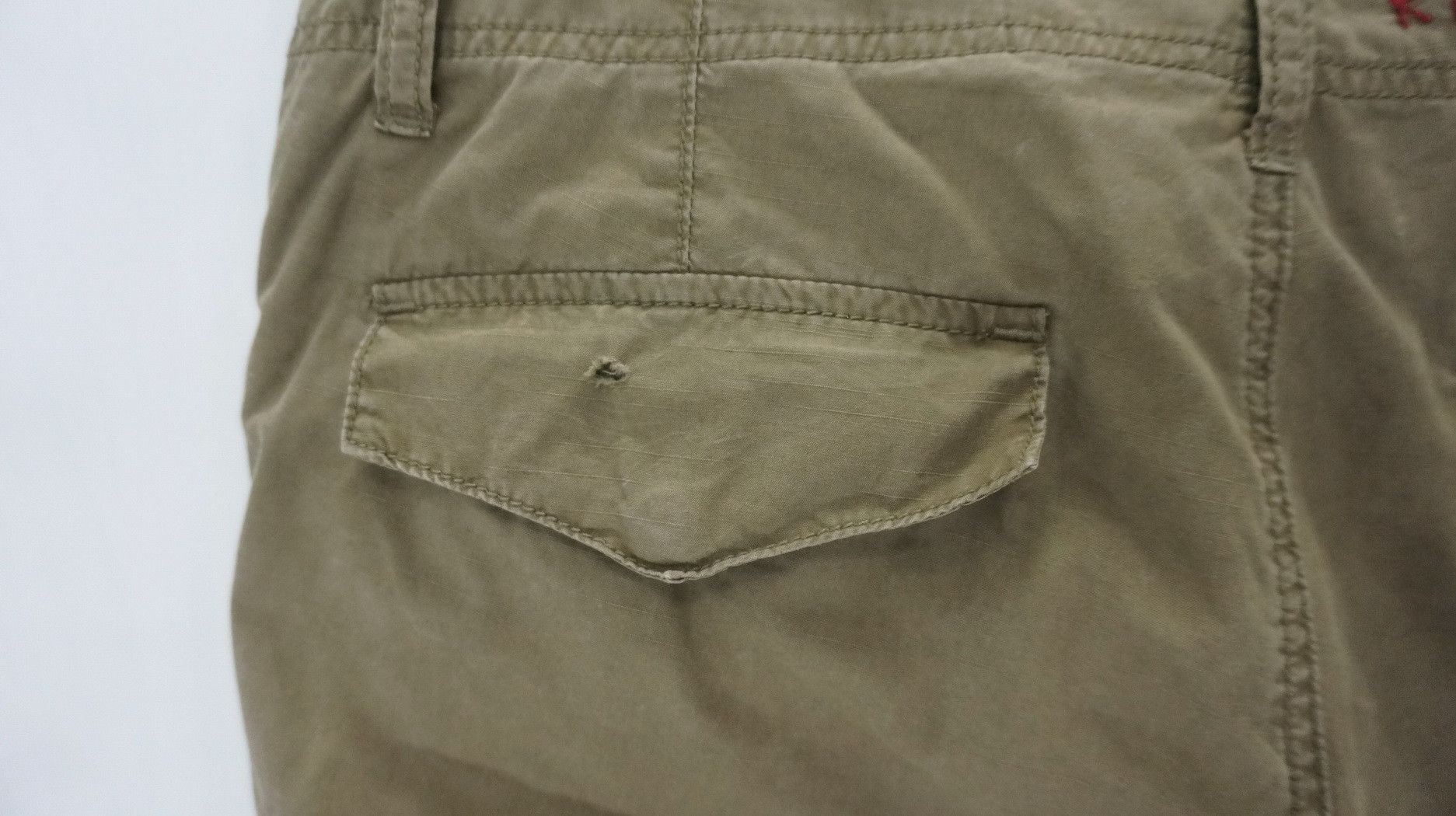 Polo Ralph Lauren Vintage Polo Ralph Lauren Aging Worn Out Cargo Pants Size US 33 - 7 Thumbnail